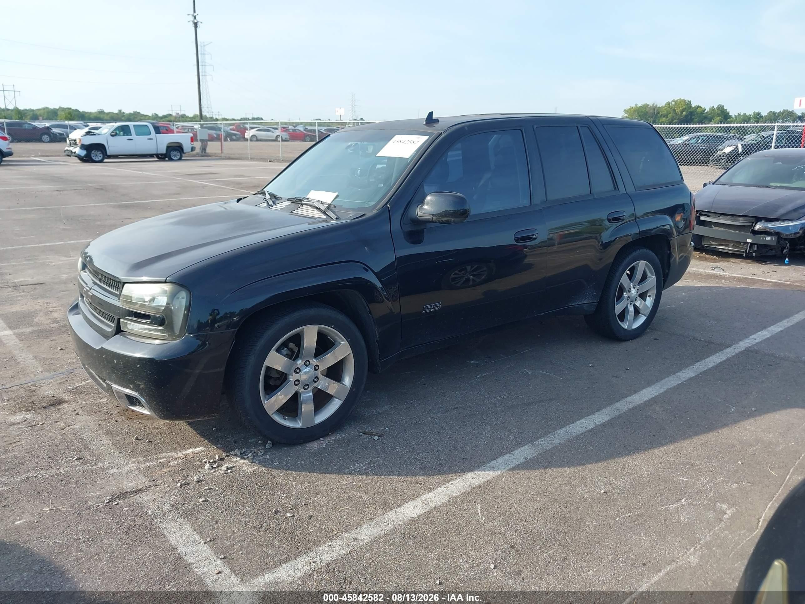 2006 Chevrolet Trailblazer Lt Черный vin: 1GNES13H362322286