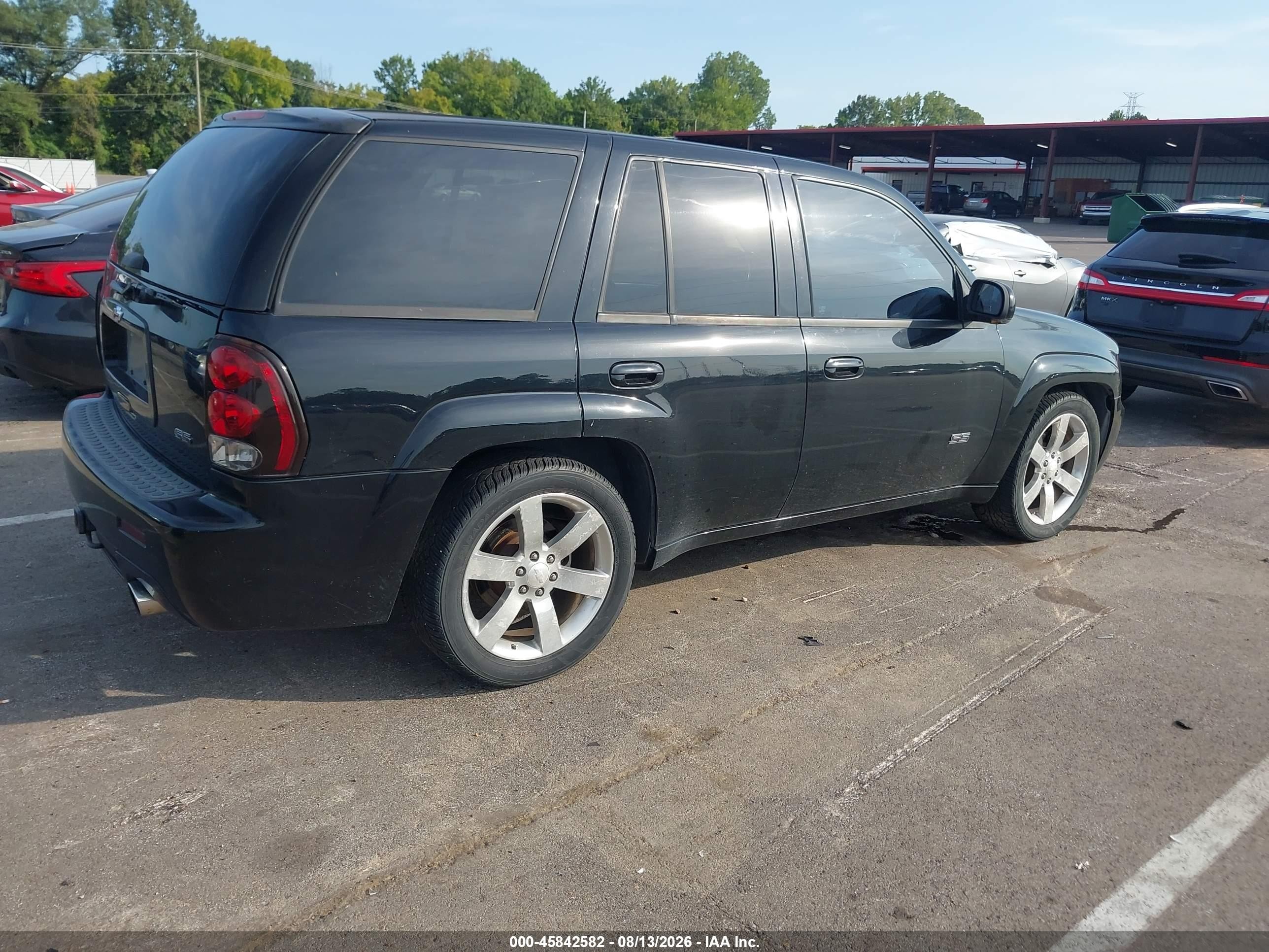 2006 Chevrolet Trailblazer Lt Черный vin: 1GNES13H362322286