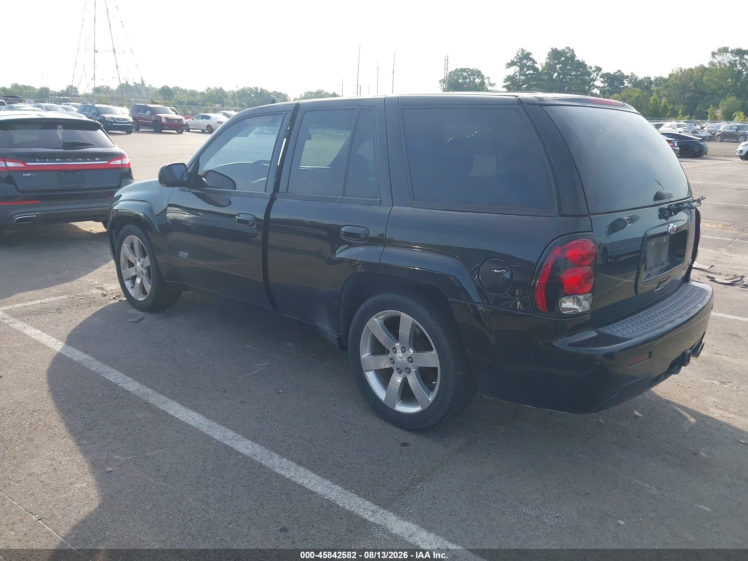 2006 Chevrolet Trailblazer Lt Черный vin: 1GNES13H362322286