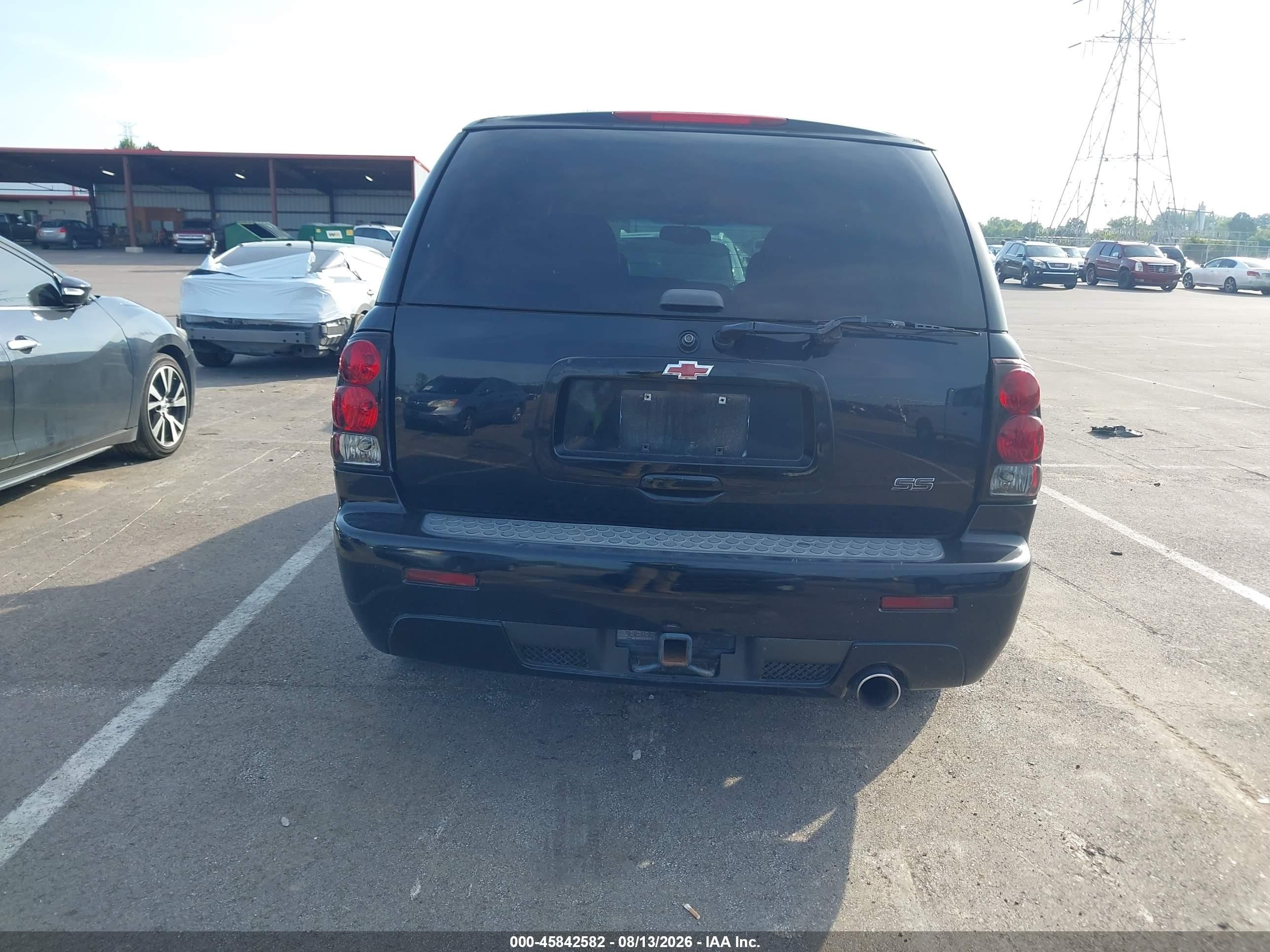 2006 Chevrolet Trailblazer Lt Черный vin: 1GNES13H362322286