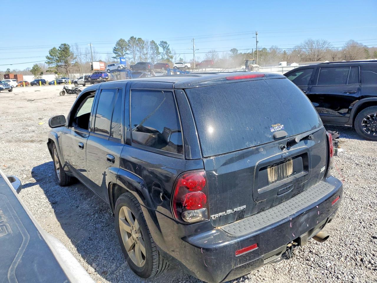 2008 Chevrolet Trailblazer Ss Black vin: 1GNES13H482168125