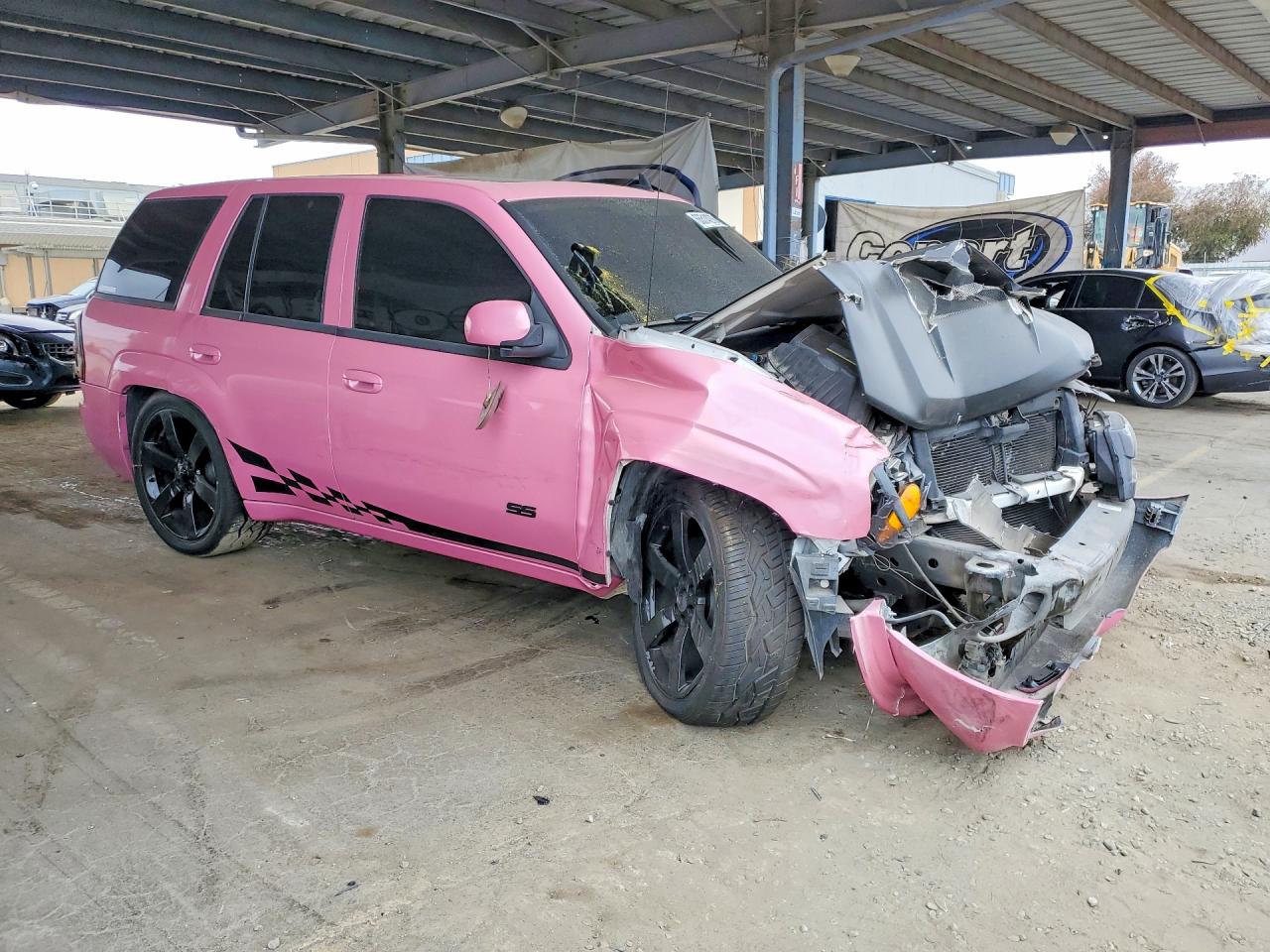 2006 Chevrolet Trailblazer Ss Розовый vin: 1GNES13HX62295085