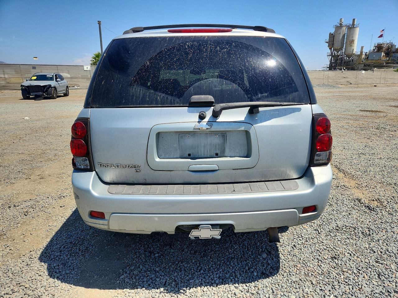 2007 Chevrolet Trailblazer Ls Серебряный vin: 1GNES13M372262735