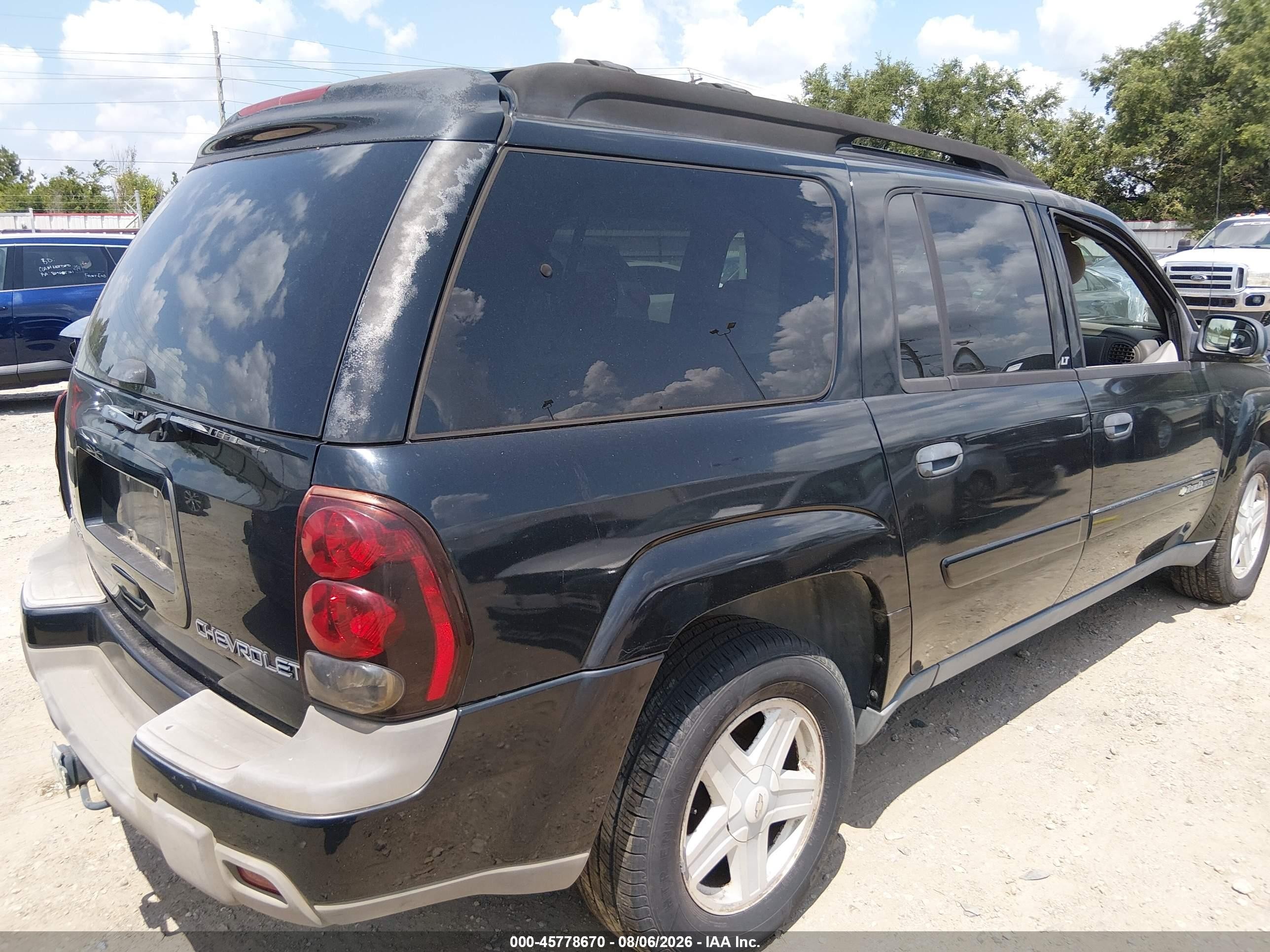 2003 Chevrolet Trailblazer Ext Lt Черный vin: 1GNES16P136197621