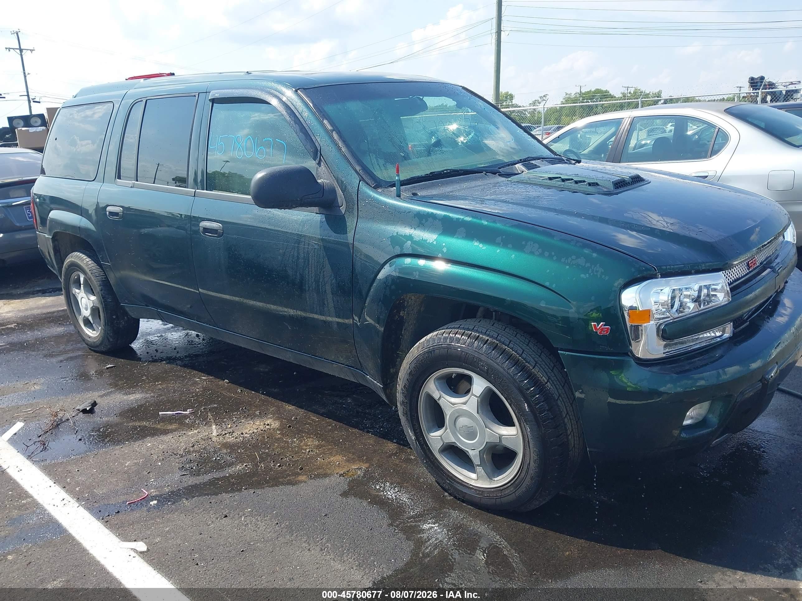 2003 Chevrolet Trailblazer Ext Lt Green vin: 1GNES16P736204944