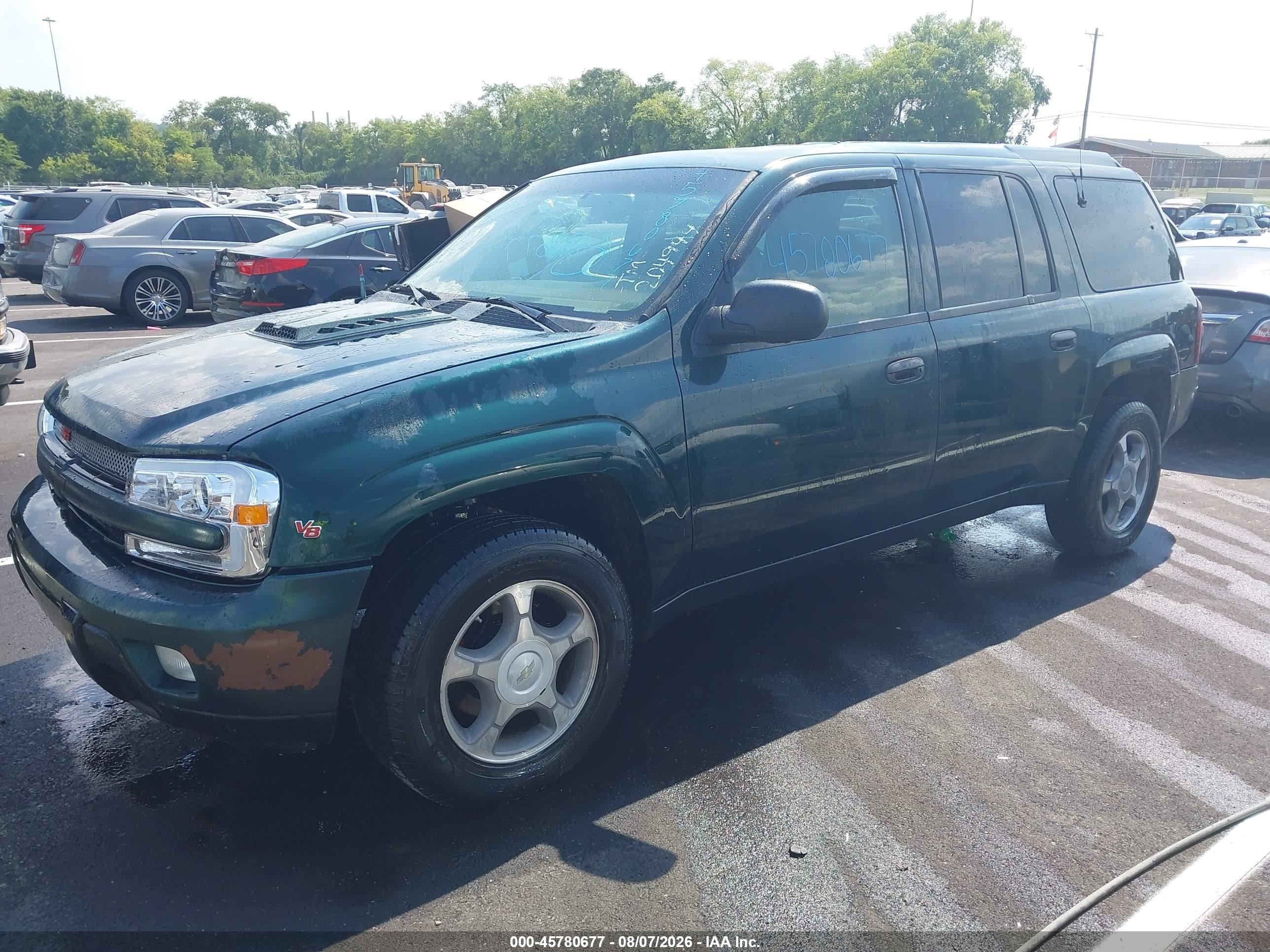 2003 Chevrolet Trailblazer Ext Lt Green vin: 1GNES16P736204944