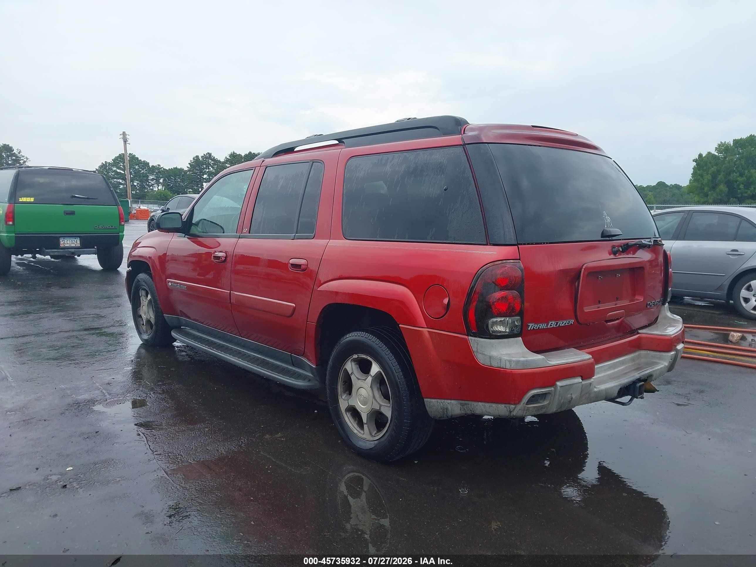 2004 Chevrolet Trailblazer Ext Lt Red vin: 1GNES16P746123881