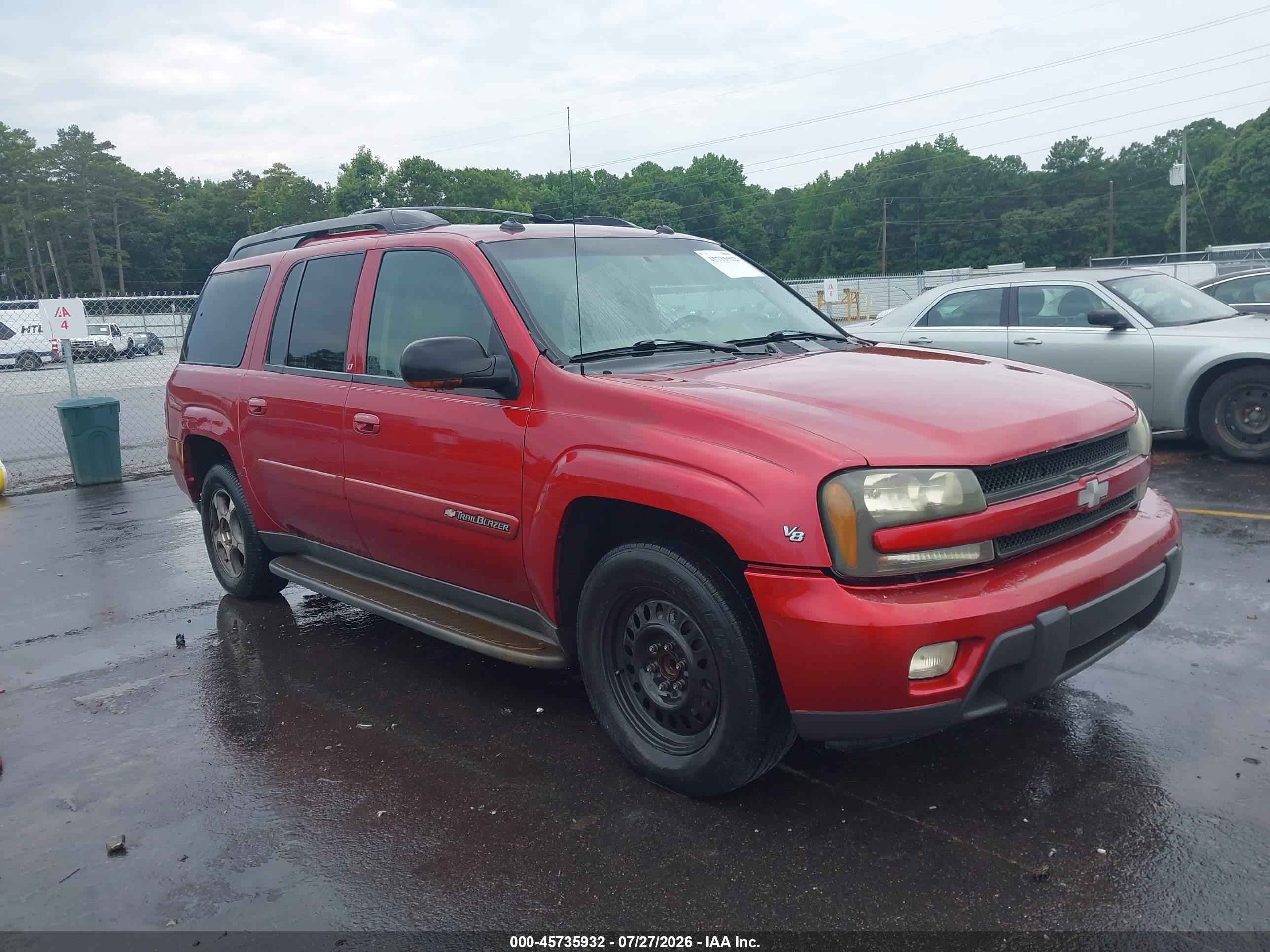 2004 Chevrolet Trailblazer Ext Lt Red vin: 1GNES16P746123881