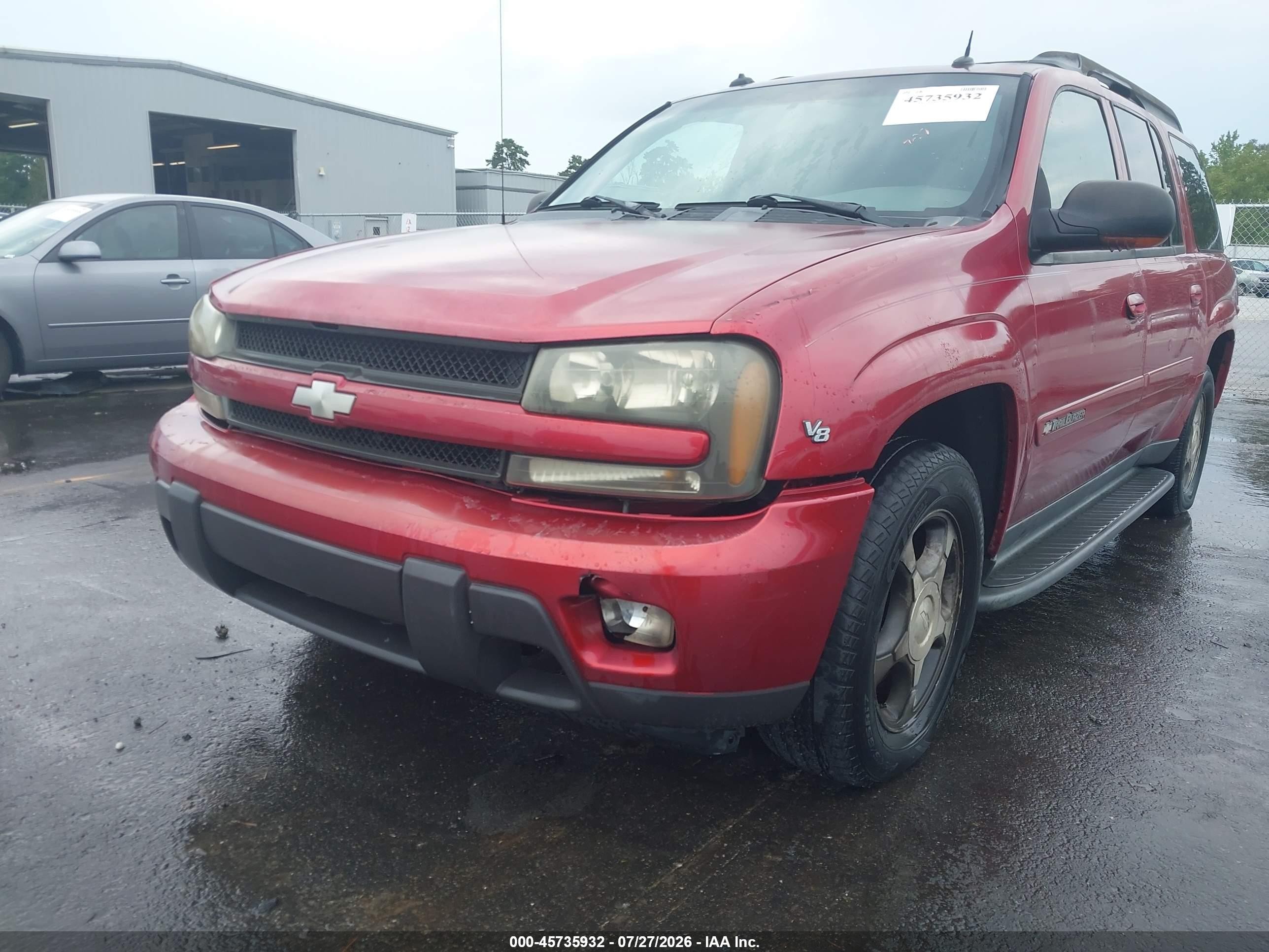 2004 Chevrolet Trailblazer Ext Lt Red vin: 1GNES16P746123881