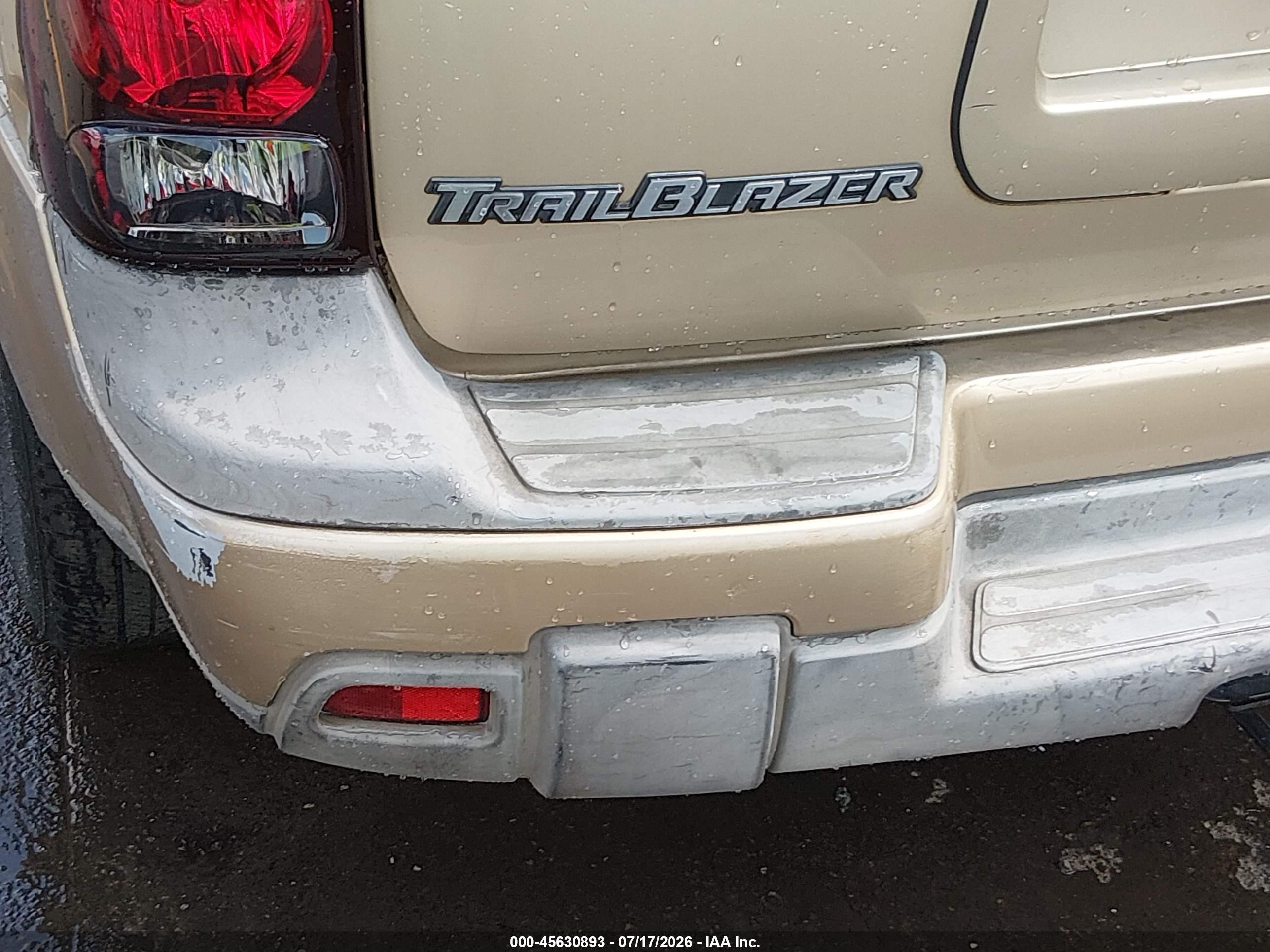 2004 Chevrolet Trailblazer Ext Lt Tan vin: 1GNES16S046128991