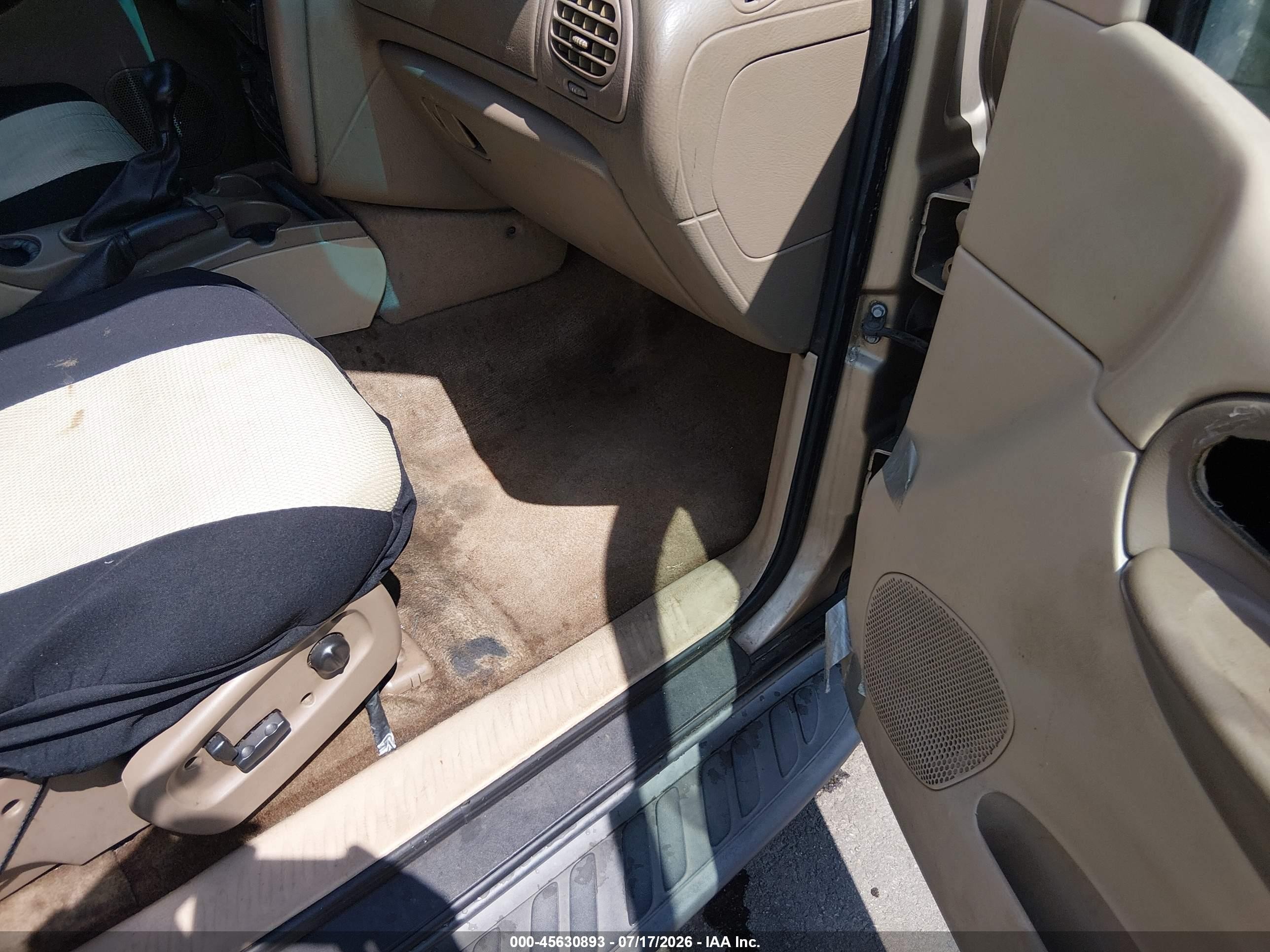 2004 Chevrolet Trailblazer Ext Lt Tan vin: 1GNES16S046128991