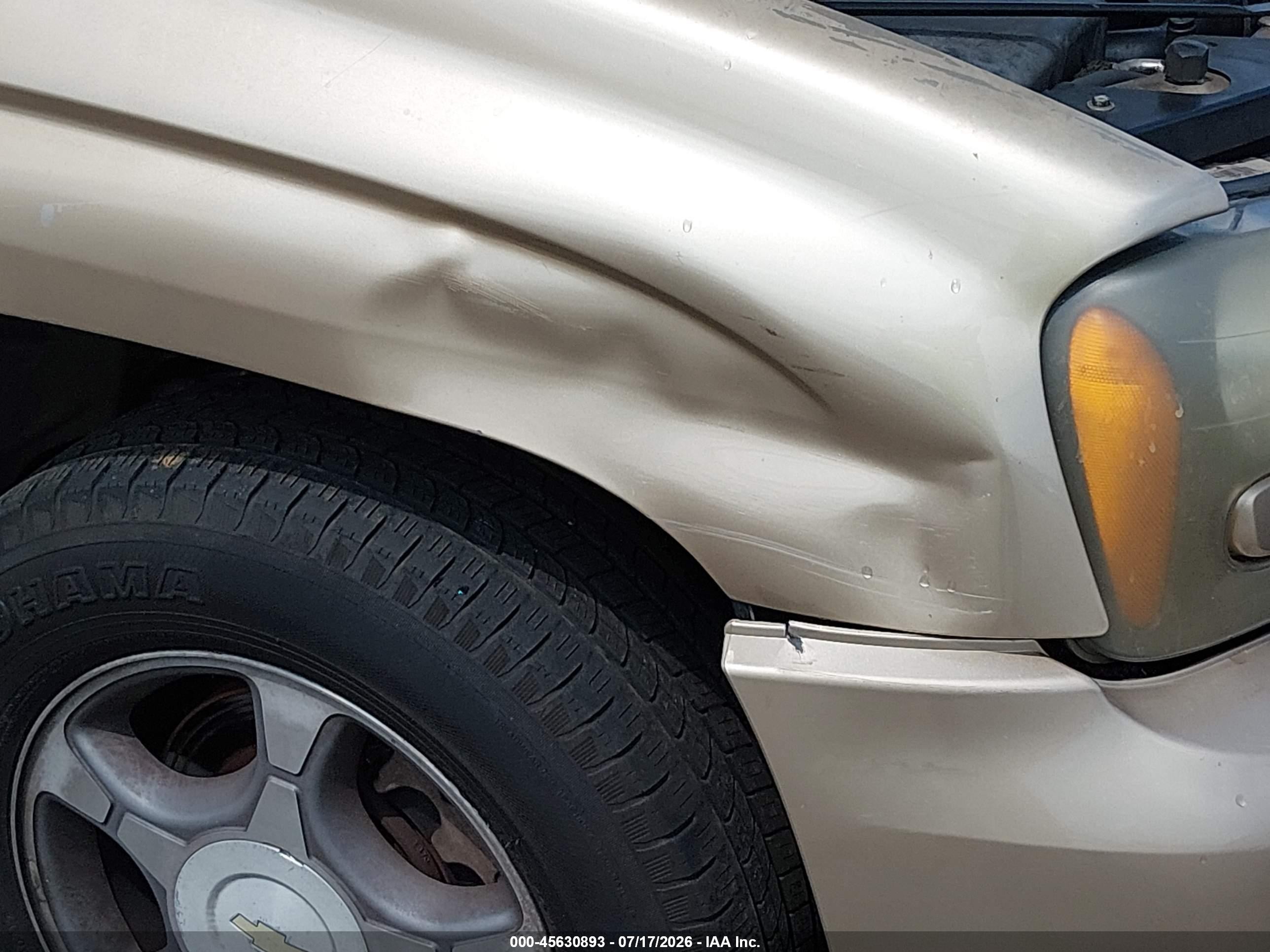 2004 Chevrolet Trailblazer Ext Lt Tan vin: 1GNES16S046128991