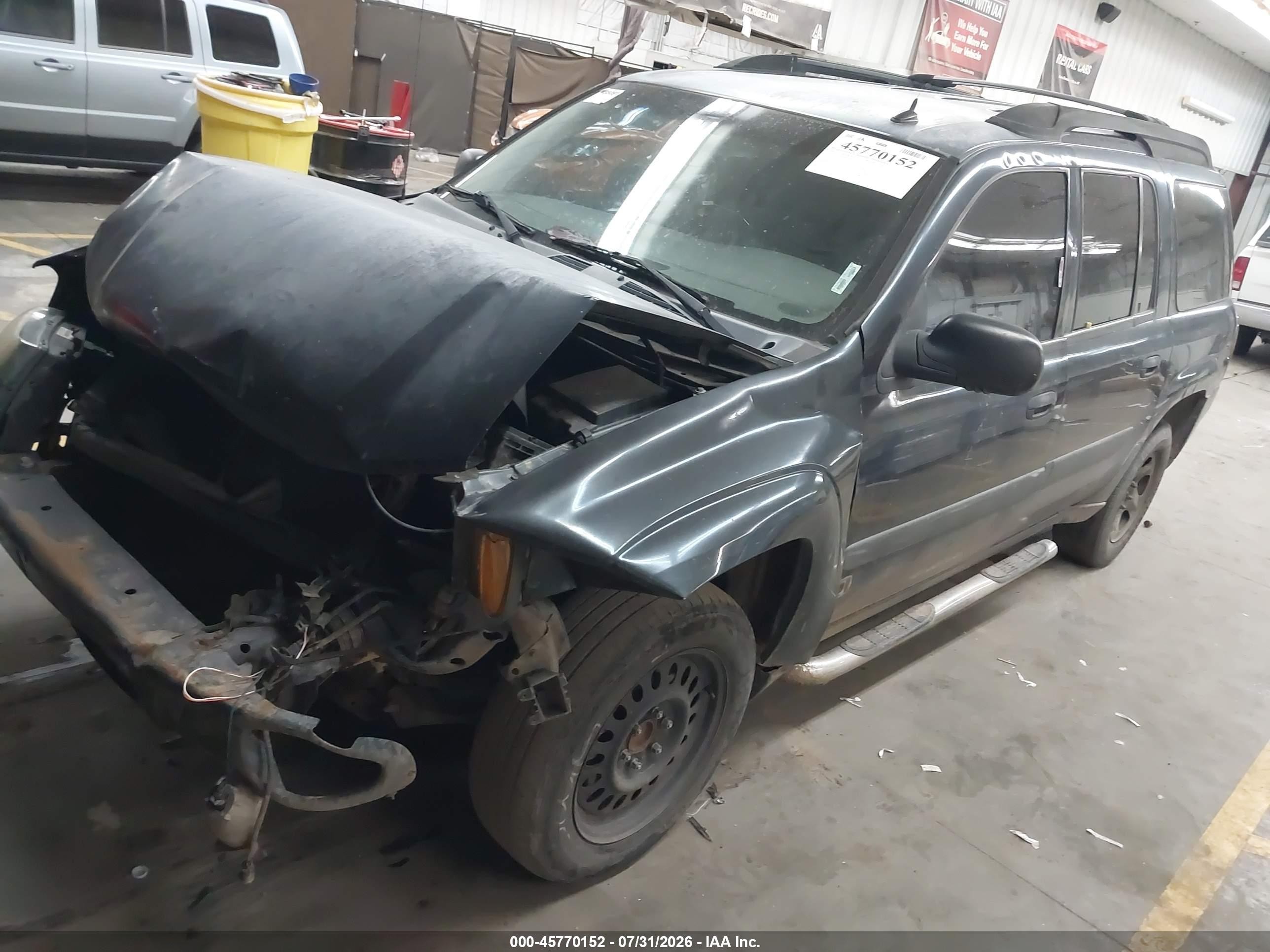2005 Chevrolet Trailblazer Ext Ls Синий vin: 1GNES16S056205490