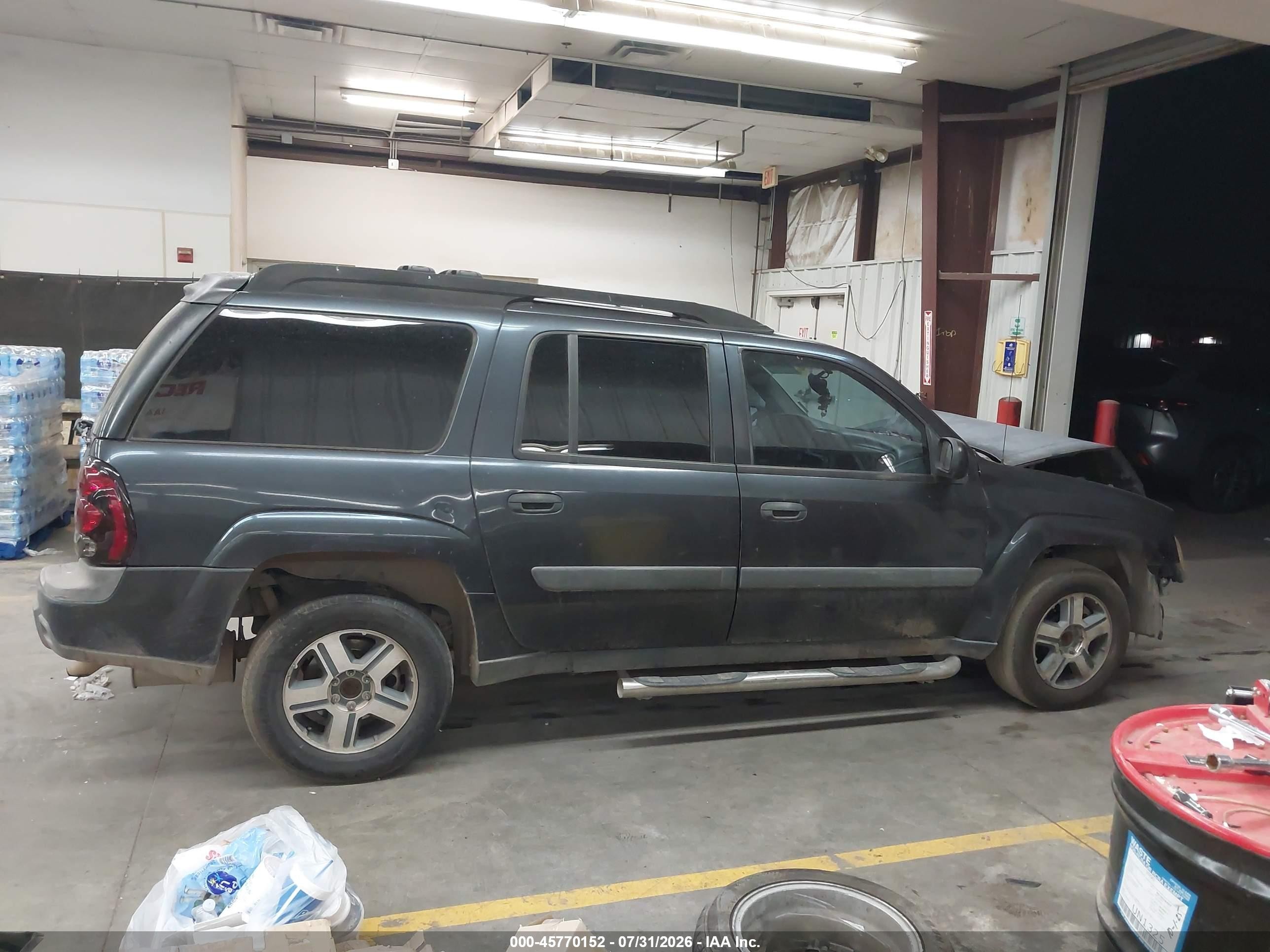 2005 Chevrolet Trailblazer Ext Ls Синий vin: 1GNES16S056205490