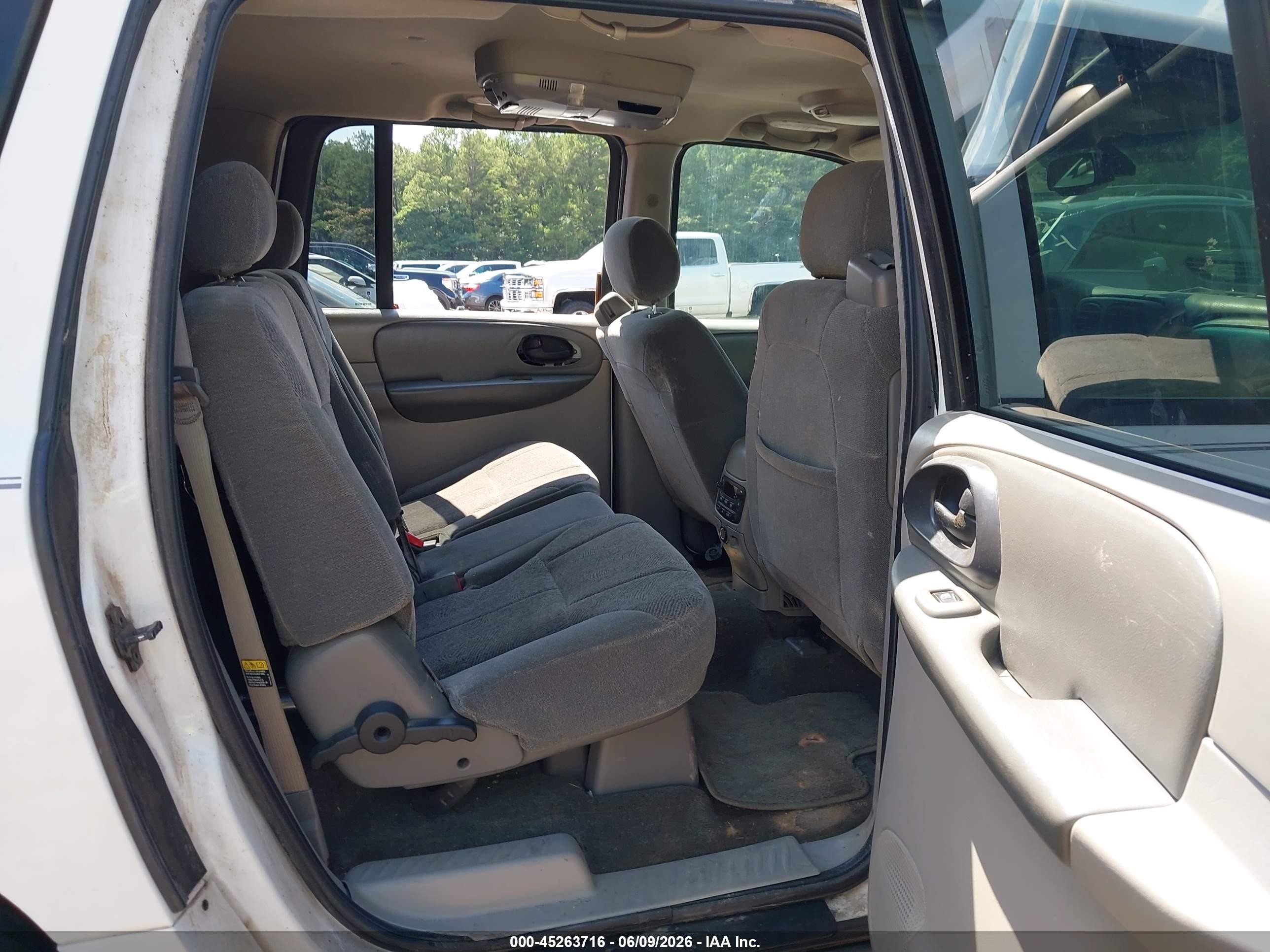 2003 Chevrolet Trailblazer Ext Lt White vin: 1GNES16S136128934
