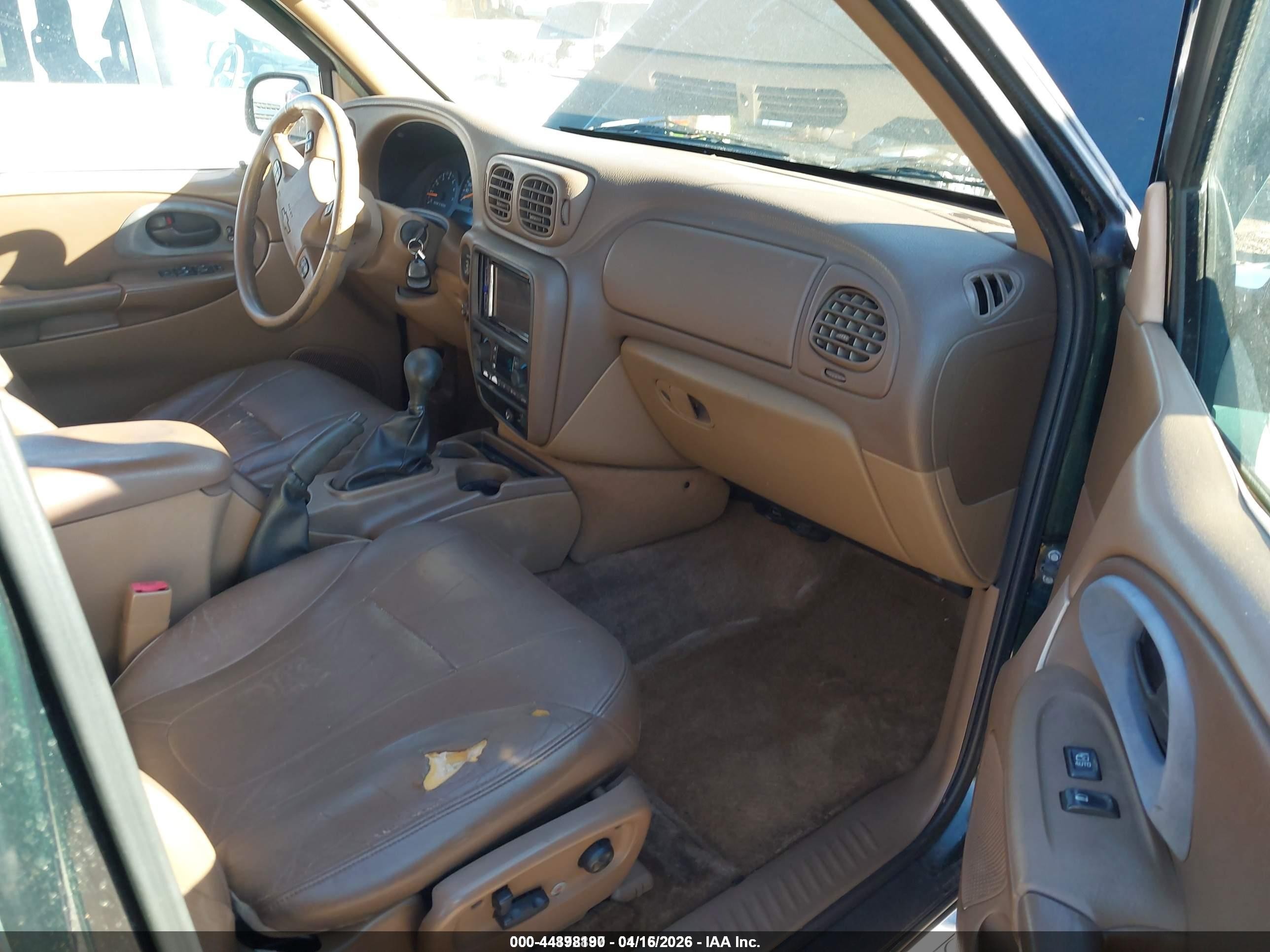 2003 Chevrolet Trailblazer Ext Lt Green vin: 1GNES16S136146141