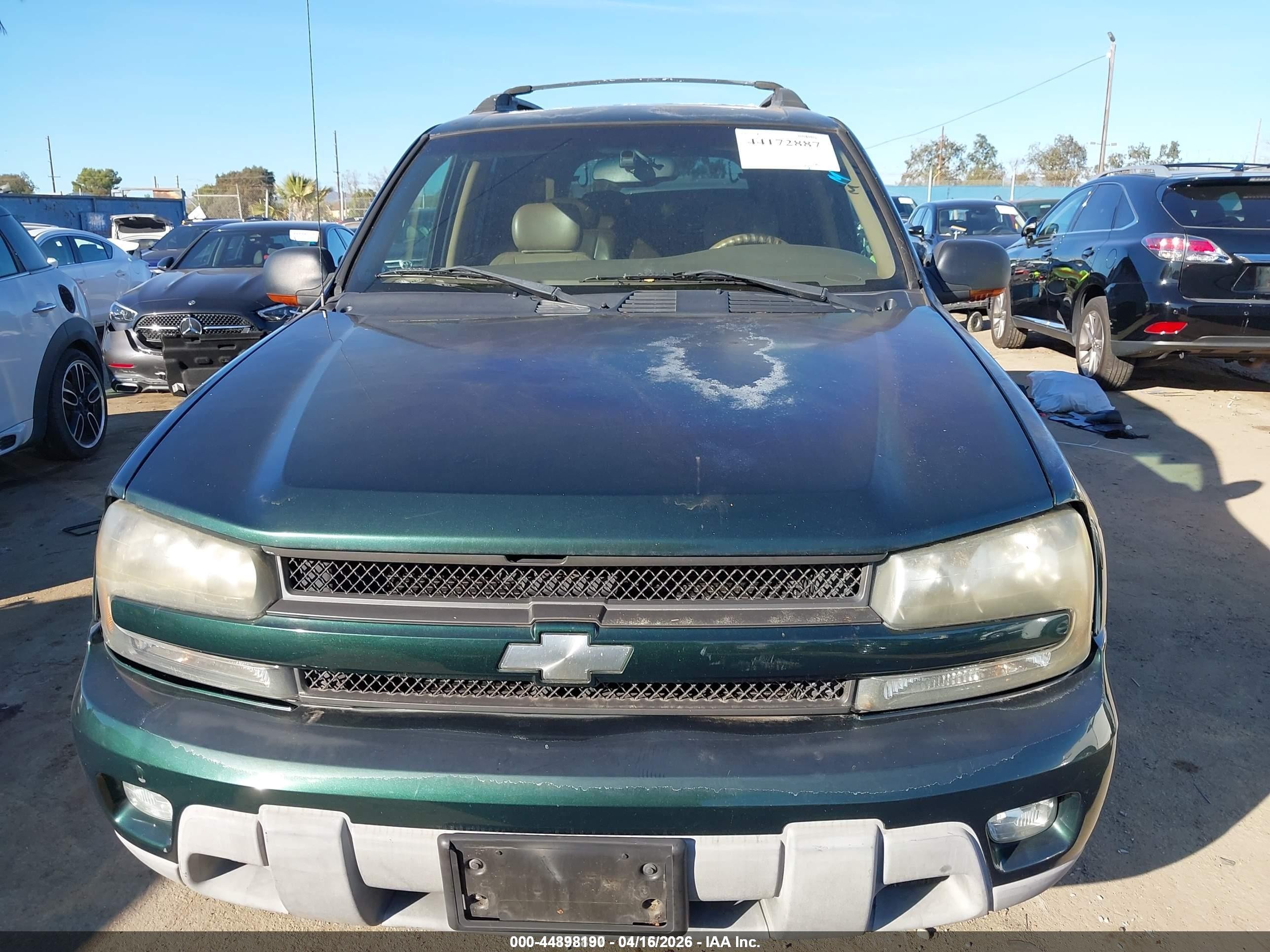 2003 Chevrolet Trailblazer Ext Lt Green vin: 1GNES16S136146141