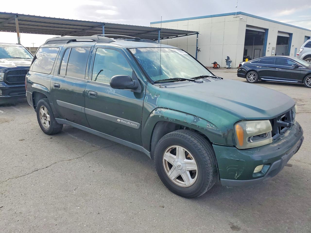 2003 Chevrolet Trailblazer Ext Green vin: 1GNES16S136244103
