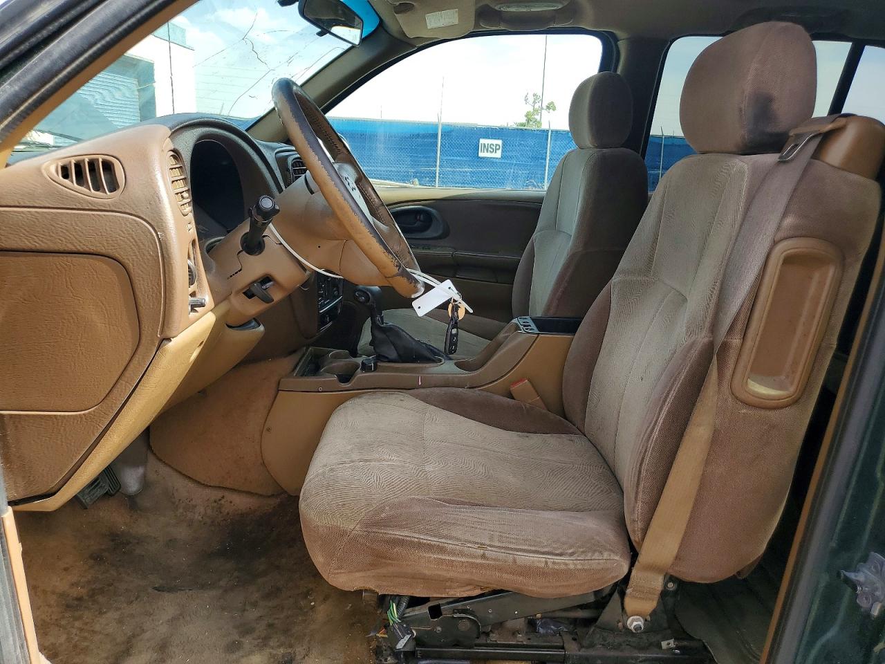 2003 Chevrolet Trailblazer Ext Green vin: 1GNES16S136244103