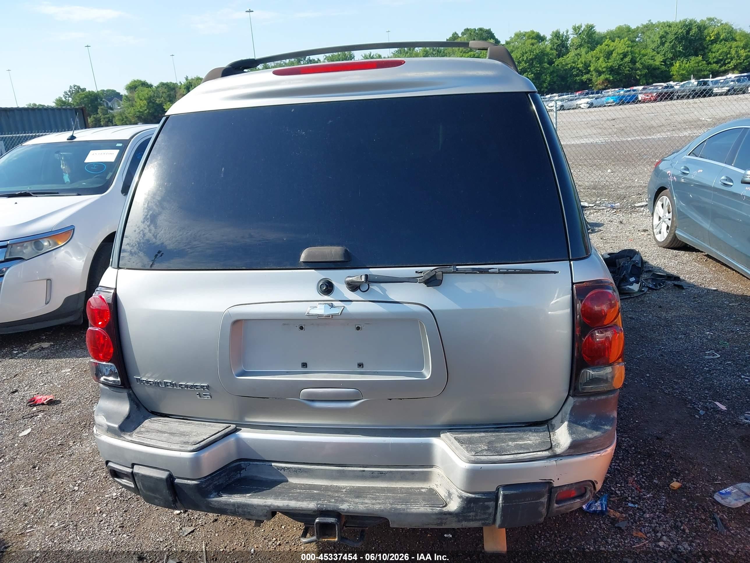 2006 Chevrolet Trailblazer Ext Ls Silver vin: 1GNES16S266111919