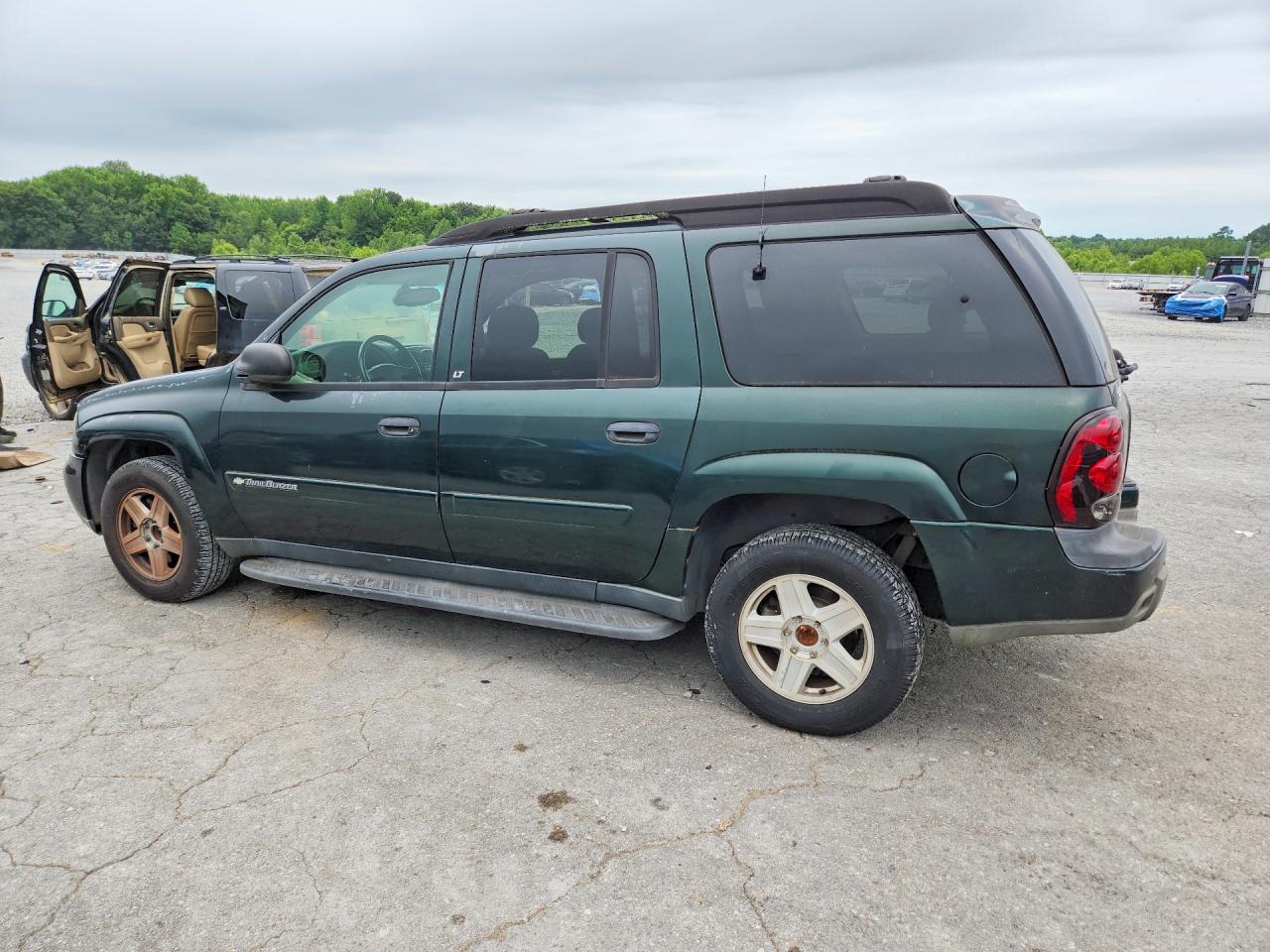 2003 Chevrolet Trailblazer Ext Зеленый vin: 1GNES16S336105302