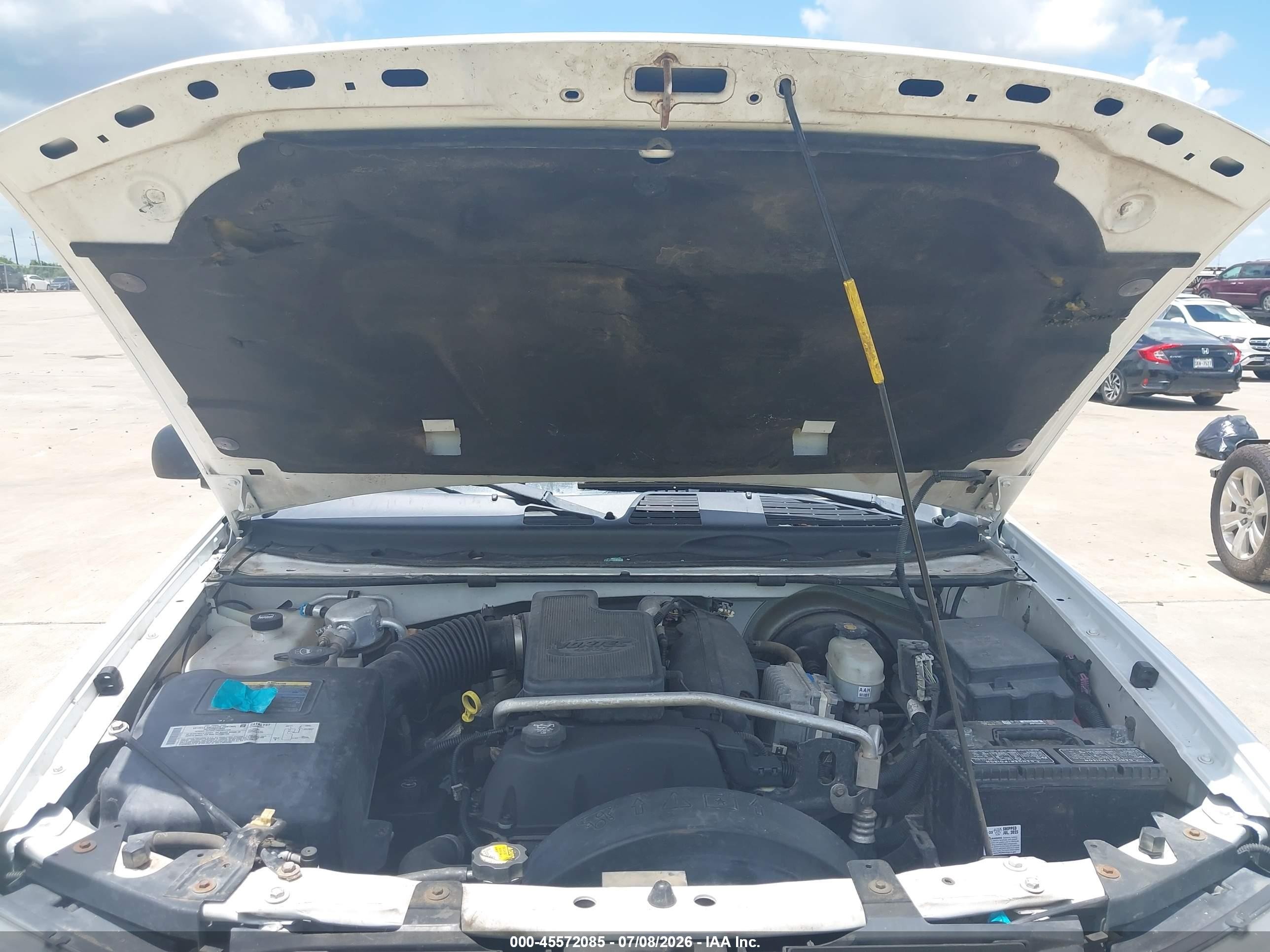2004 Chevrolet Trailblazer Ext Ls White vin: 1GNES16S346148555