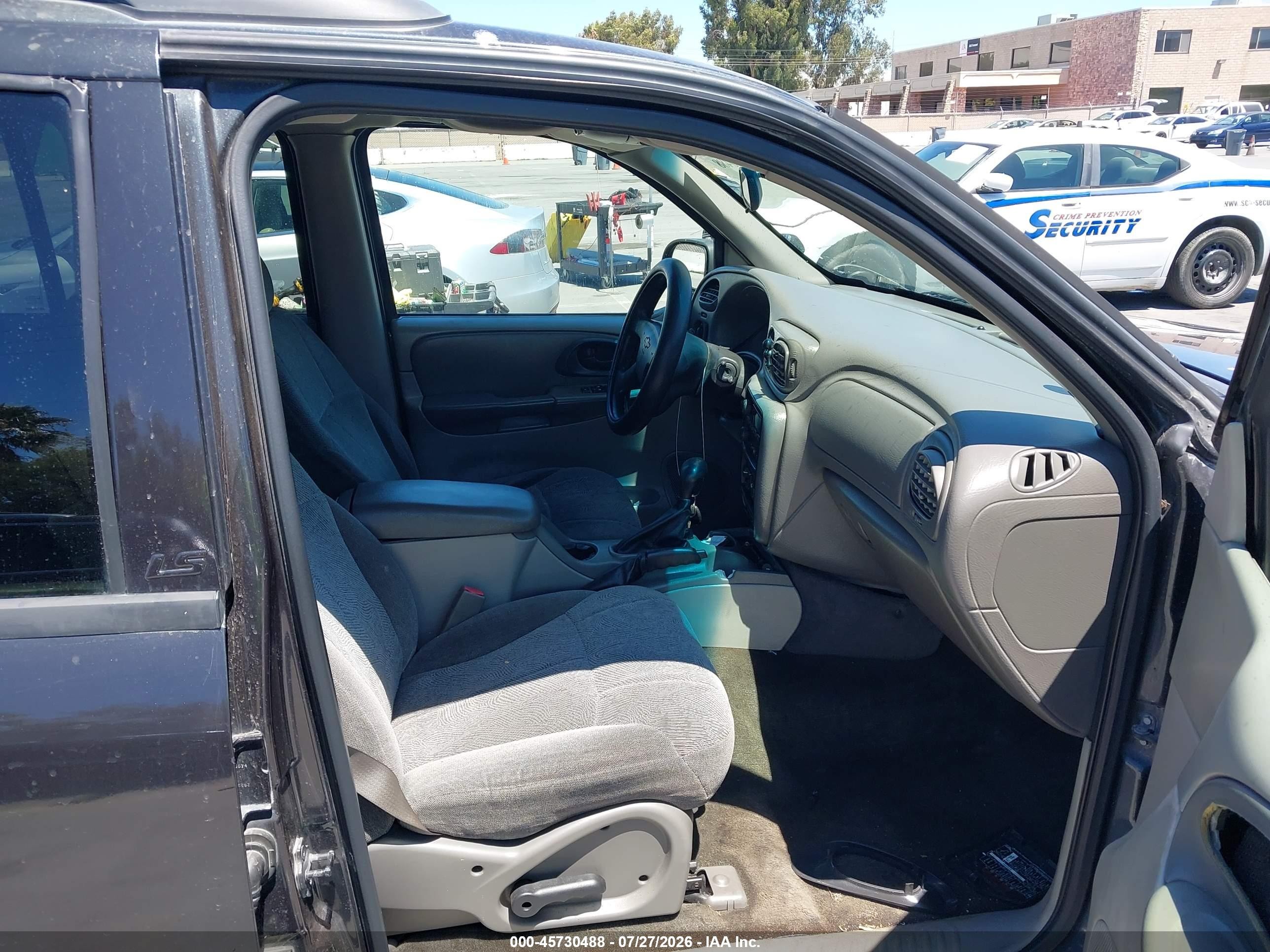 2004 Chevrolet Trailblazer Ext Ls Black vin: 1GNES16S446136222