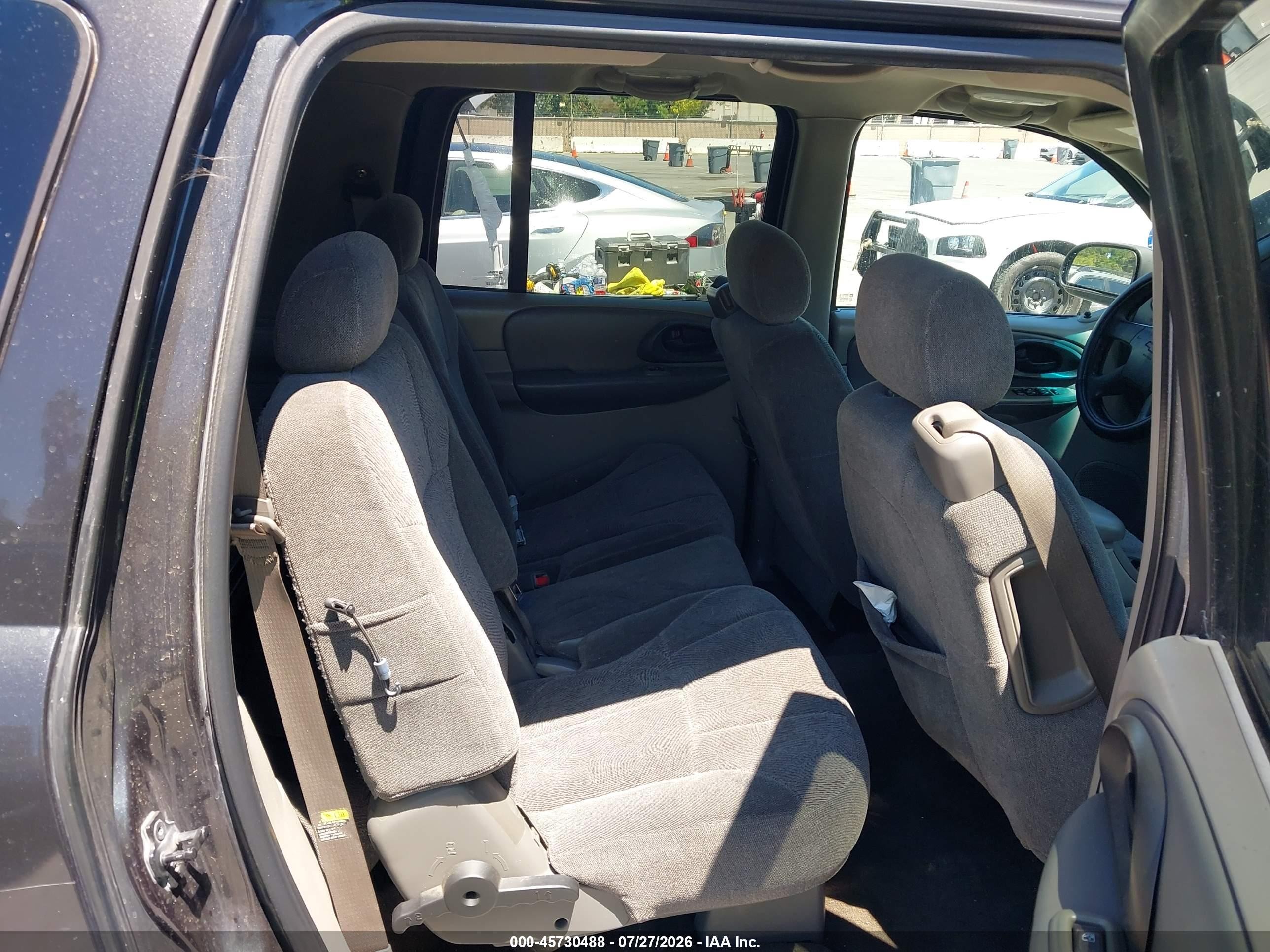2004 Chevrolet Trailblazer Ext Ls Black vin: 1GNES16S446136222