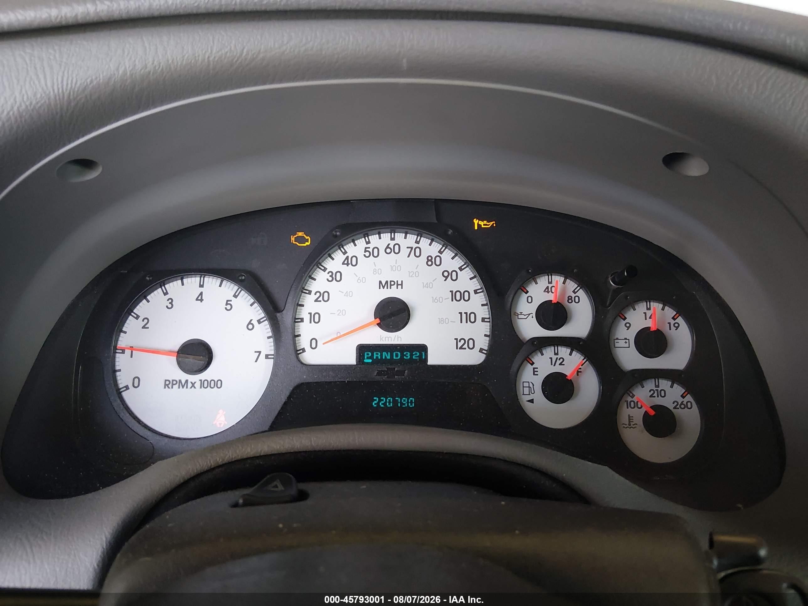 2005 Chevrolet Trailblazer Ext Ls Белый vin: 1GNES16S456114044