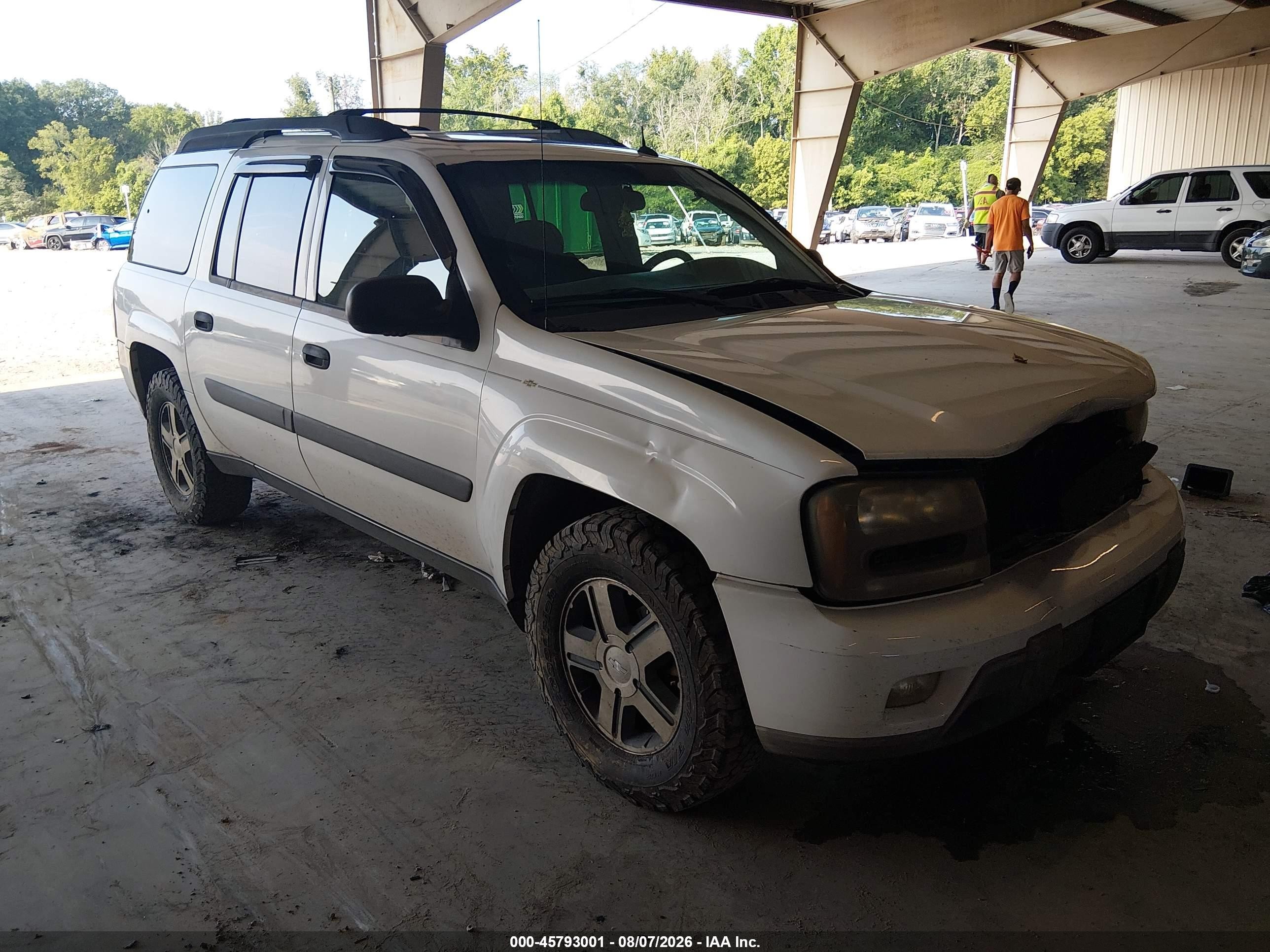 2005 Chevrolet Trailblazer Ext Ls Белый vin: 1GNES16S456114044