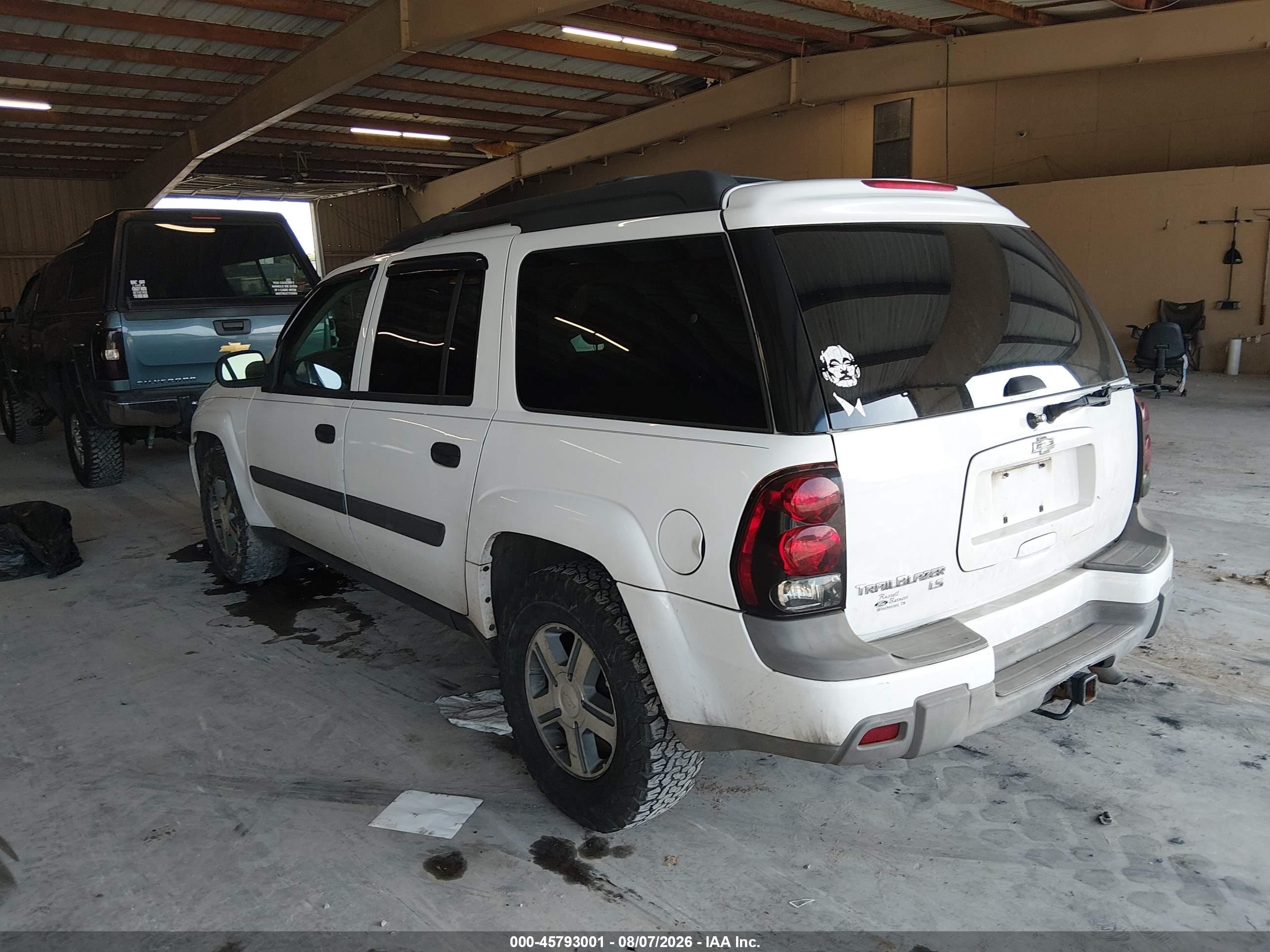 2005 Chevrolet Trailblazer Ext Ls Белый vin: 1GNES16S456114044