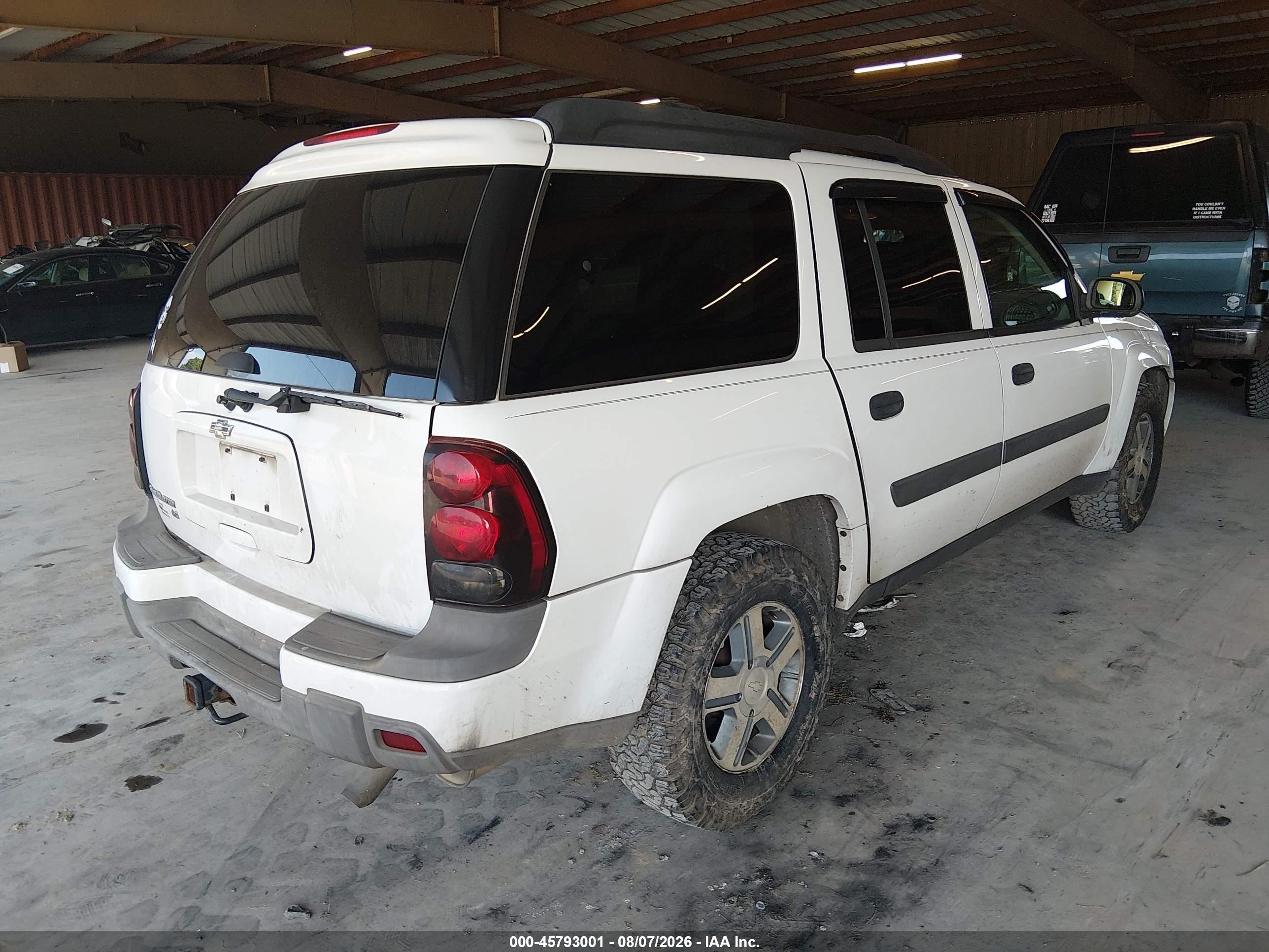 2005 Chevrolet Trailblazer Ext Ls Белый vin: 1GNES16S456114044