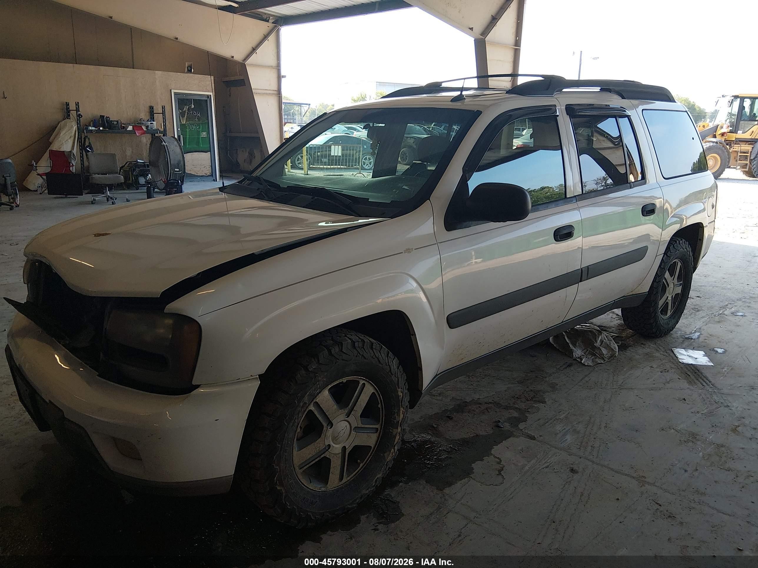 2005 Chevrolet Trailblazer Ext Ls Белый vin: 1GNES16S456114044
