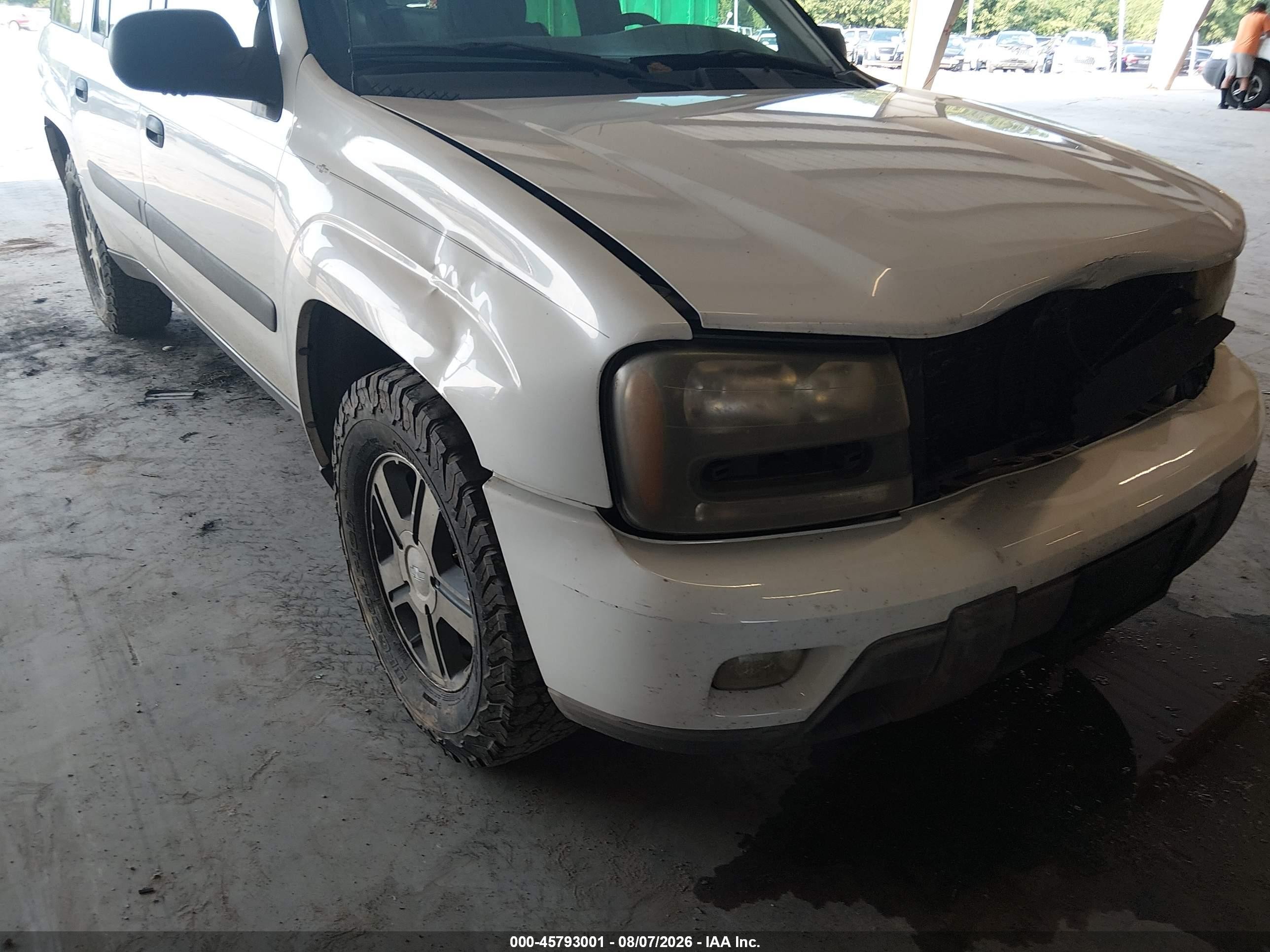 2005 Chevrolet Trailblazer Ext Ls Белый vin: 1GNES16S456114044