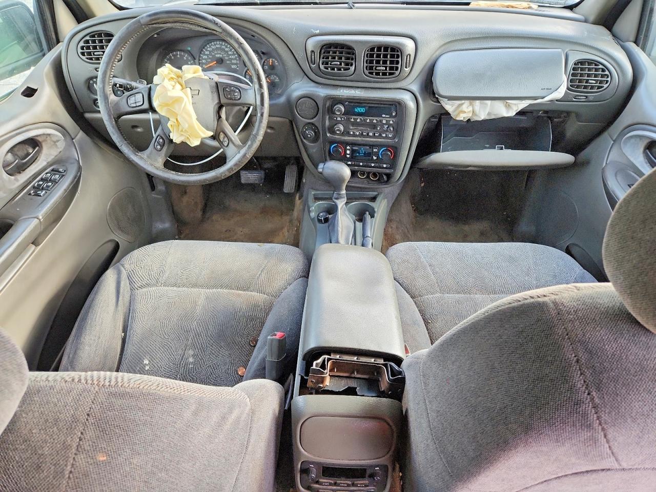 2003 Chevrolet Trailblazr Серый vin: 1GNES16S536125194