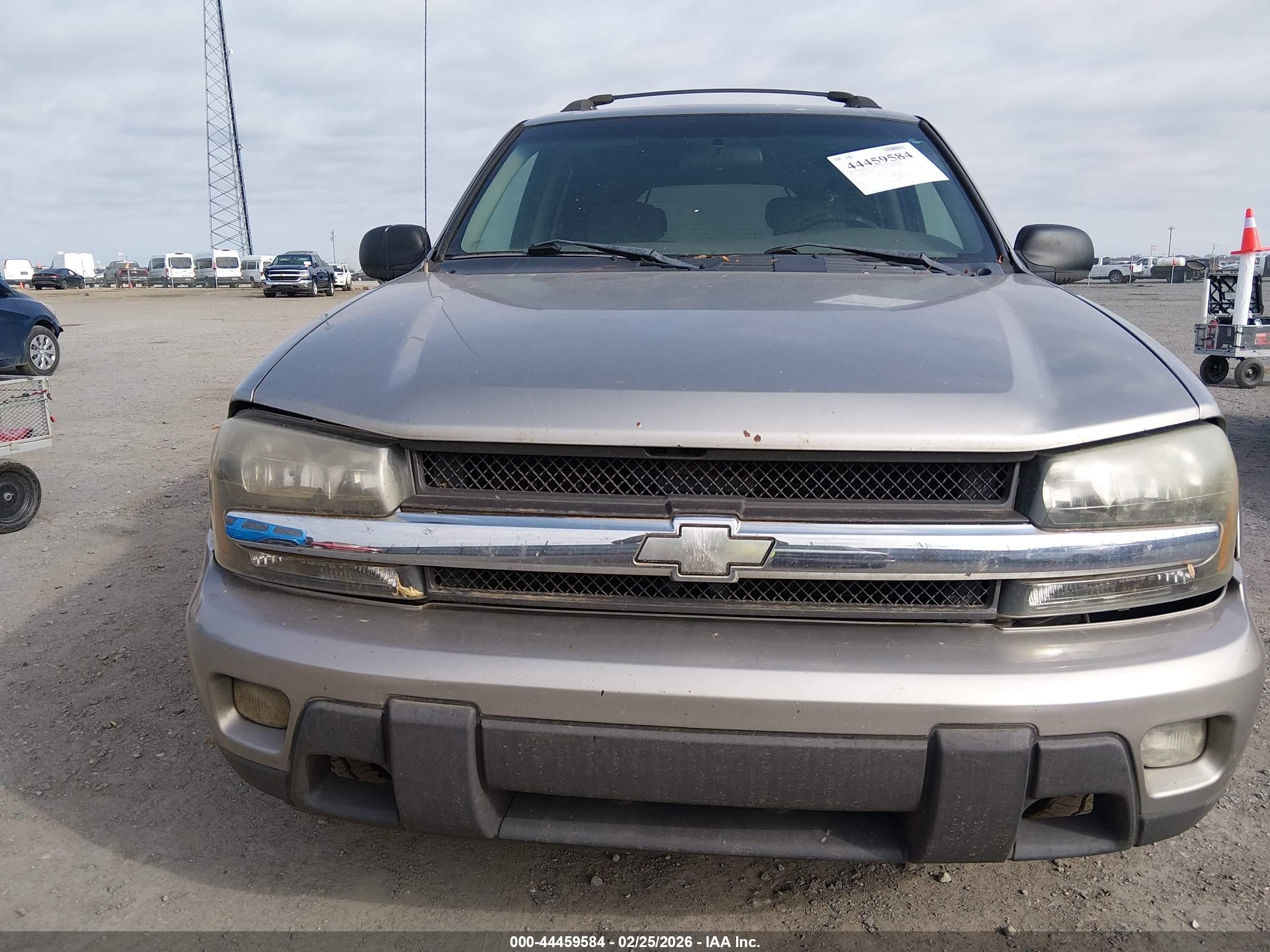 2003 Chevrolet Trailblazer Ext Lt Gray vin: 1GNES16S536152265