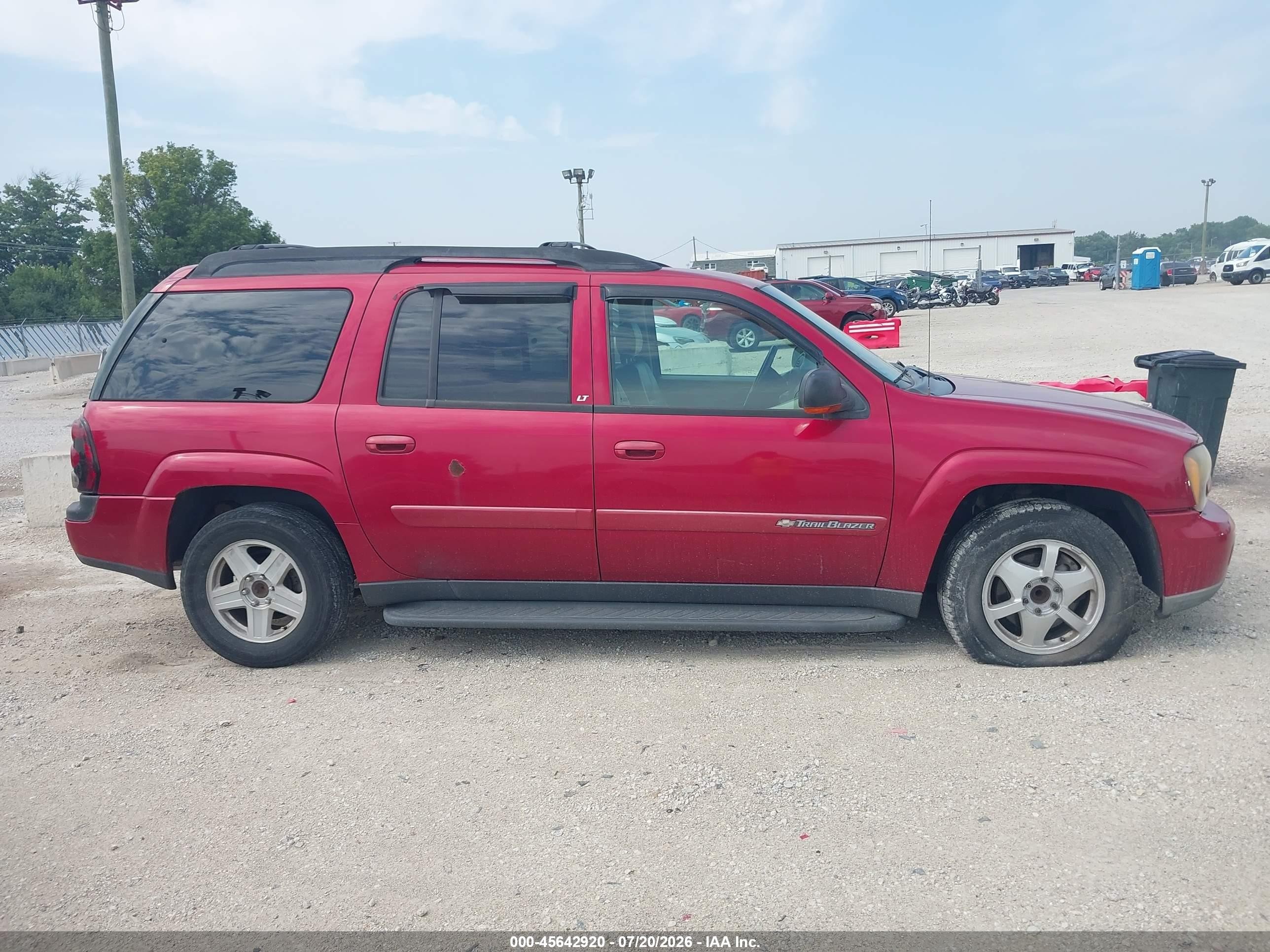 2003 Chevrolet Trailblazer Ext Lt Red vin: 1GNES16S536186366