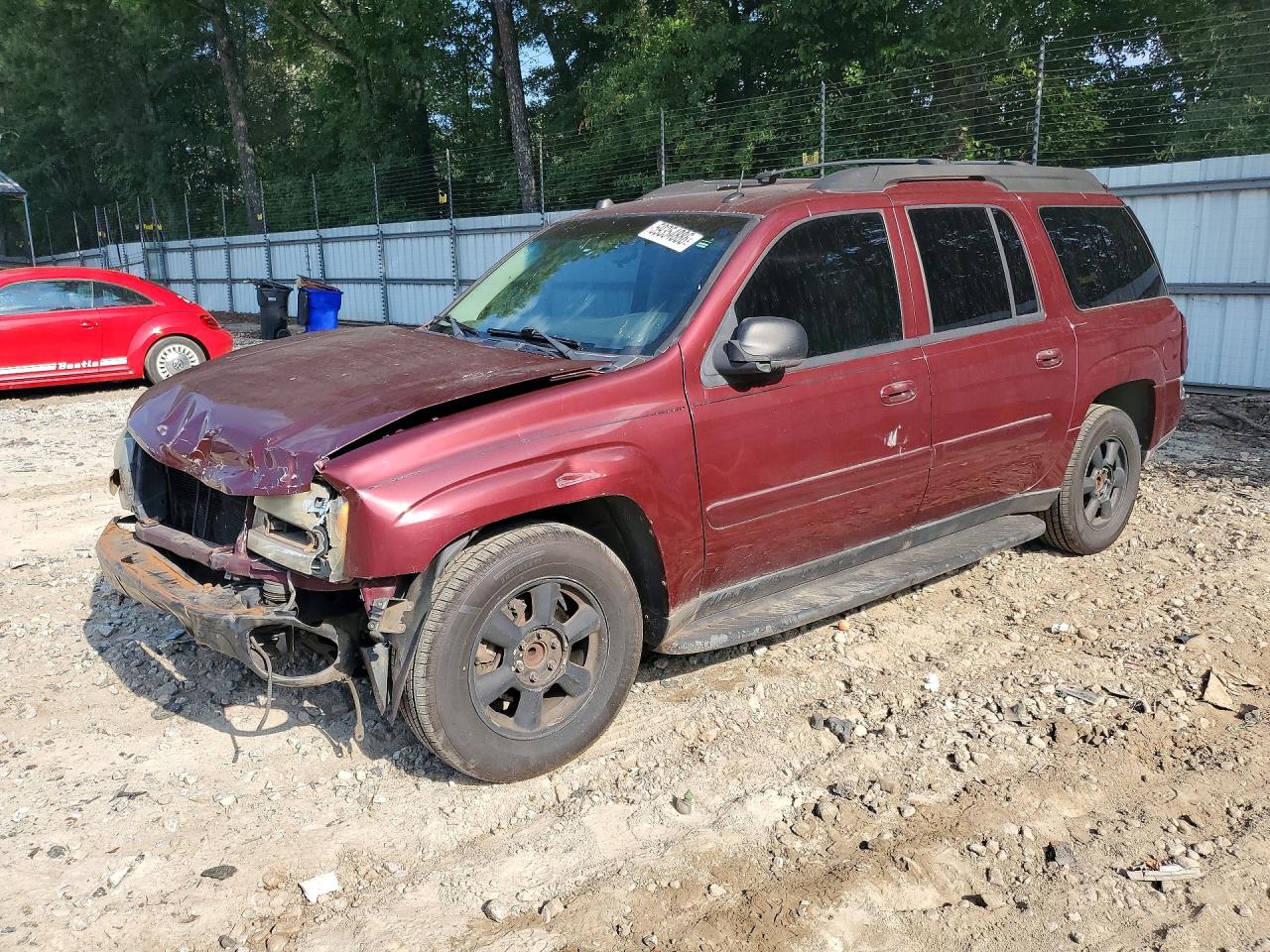 2005 Chevrolet Trailblazer Ext Ls/ext Lt Burgundy vin: 1GNES16S556109550