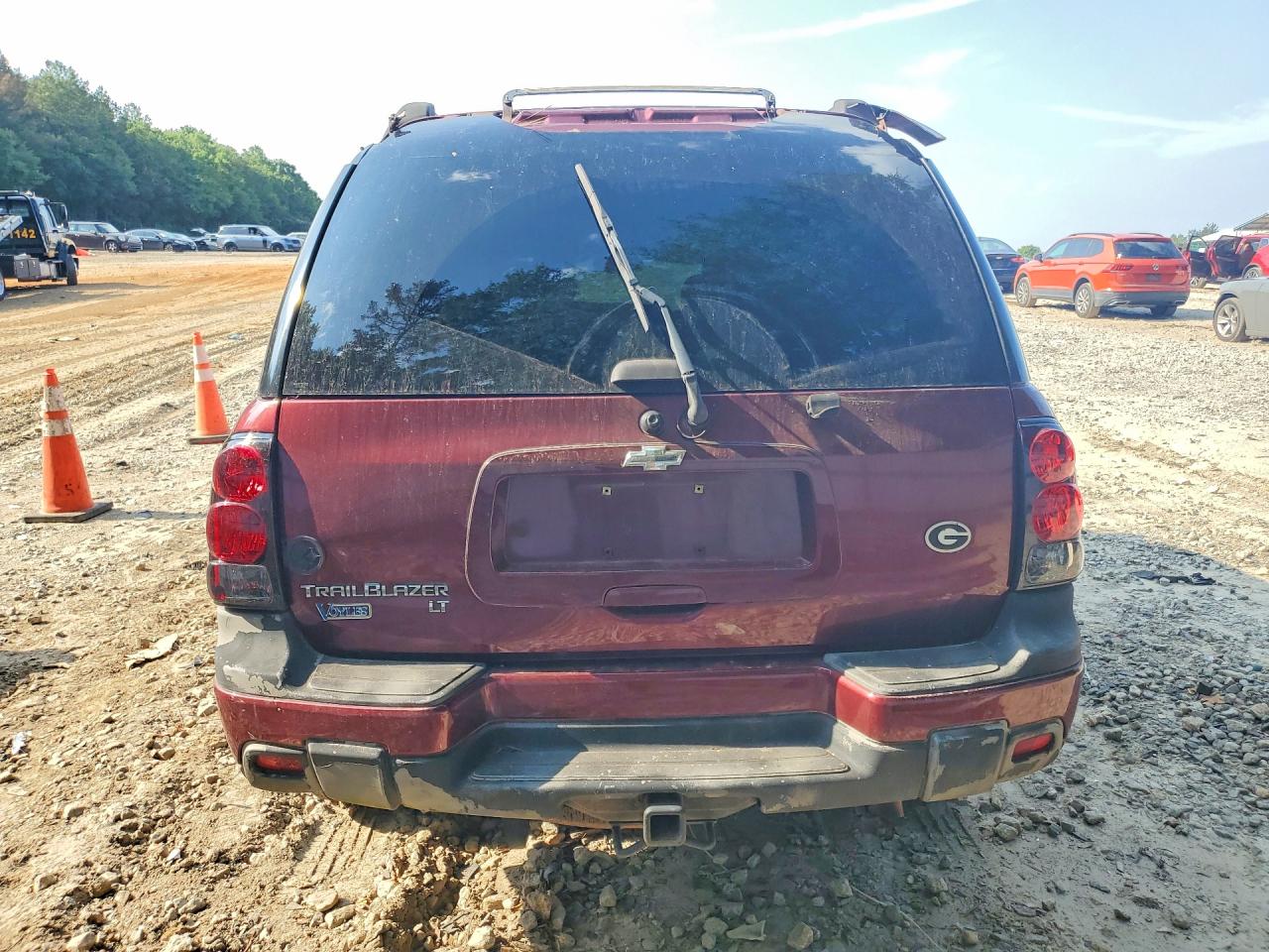2005 Chevrolet Trailblazer Ext Ls/ext Lt Burgundy vin: 1GNES16S556109550