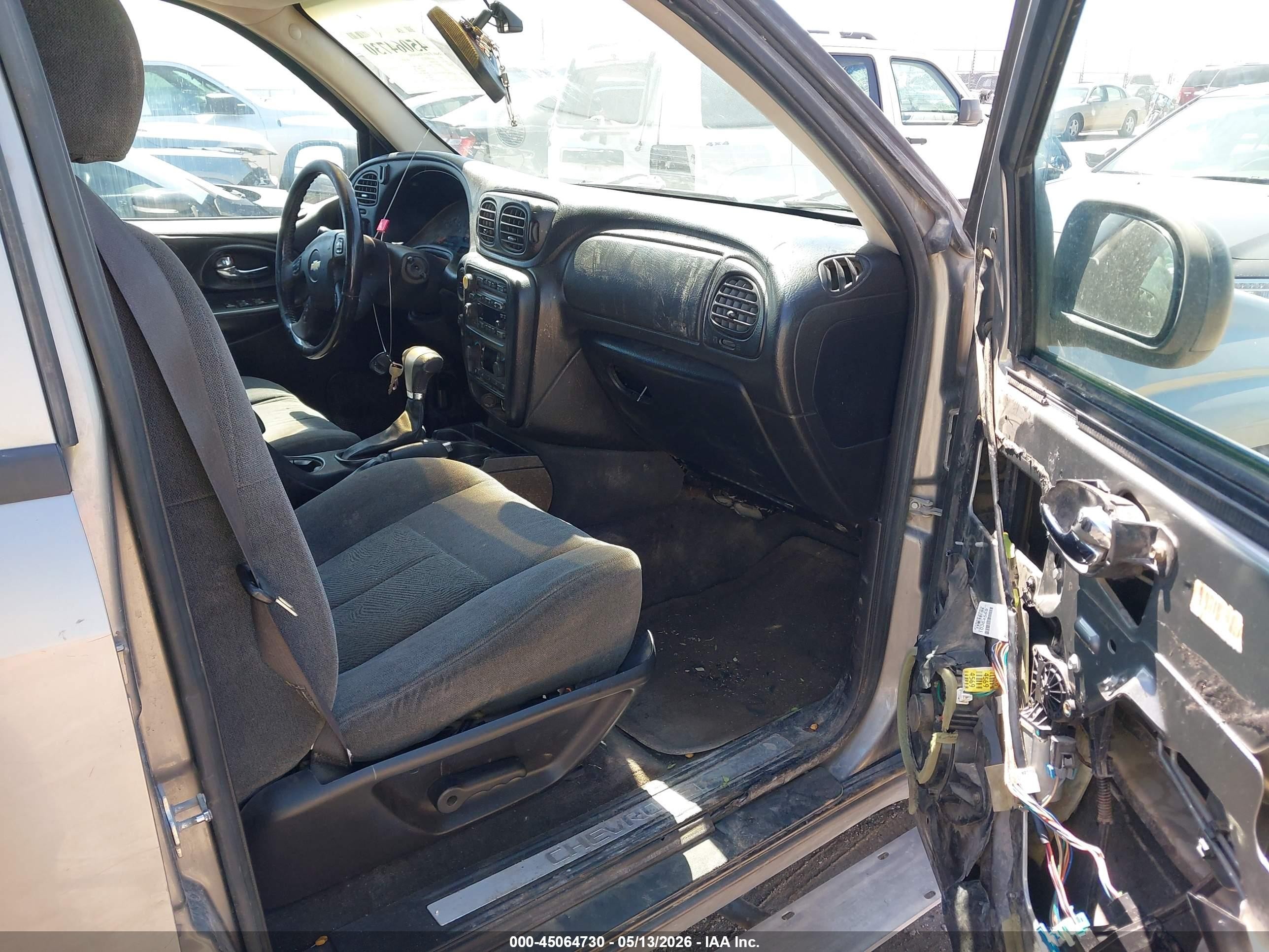 2005 Chevrolet Trailblazer Ext Lt Gray vin: 1GNES16S556182031