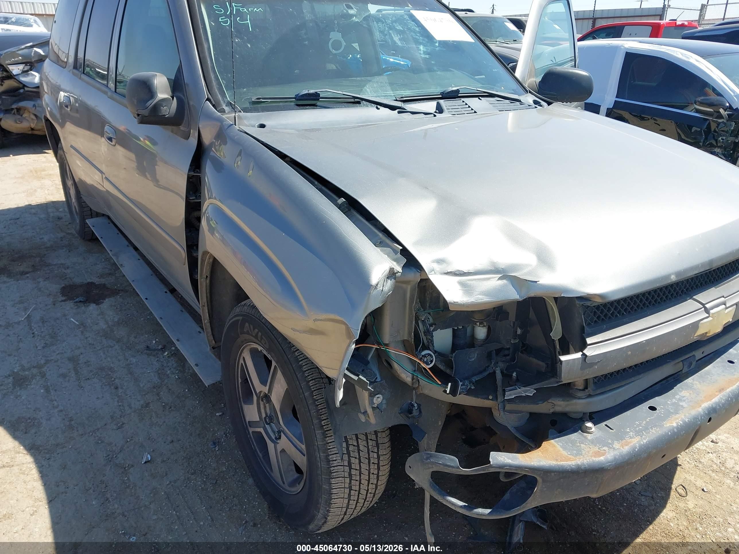 2005 Chevrolet Trailblazer Ext Lt Gray vin: 1GNES16S556182031