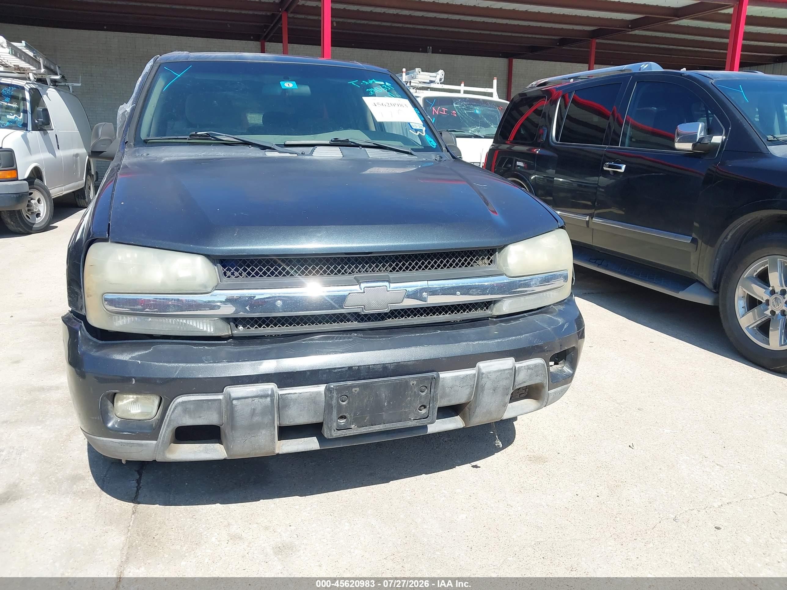 2003 Chevrolet Trailblazer Ext Ls Серый vin: 1GNES16S636240631