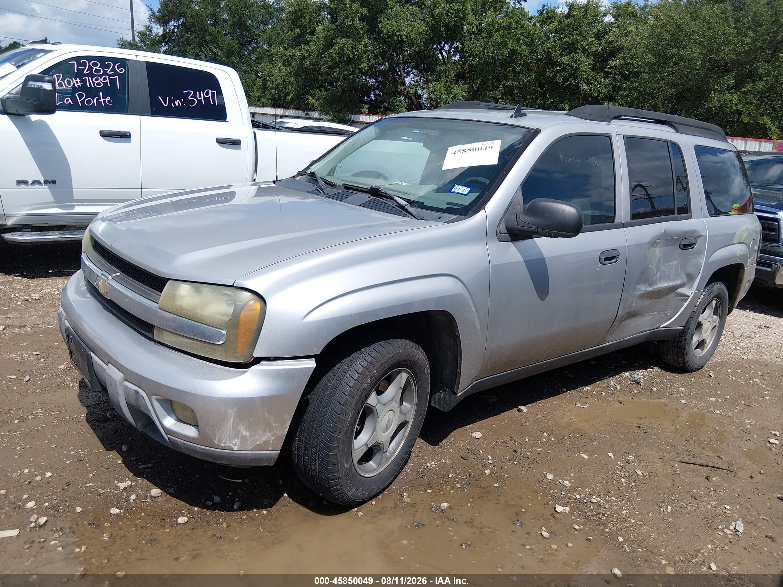 2006 Chevrolet Trailblazer Ext Ls Серебряный vin: 1GNES16S666100471