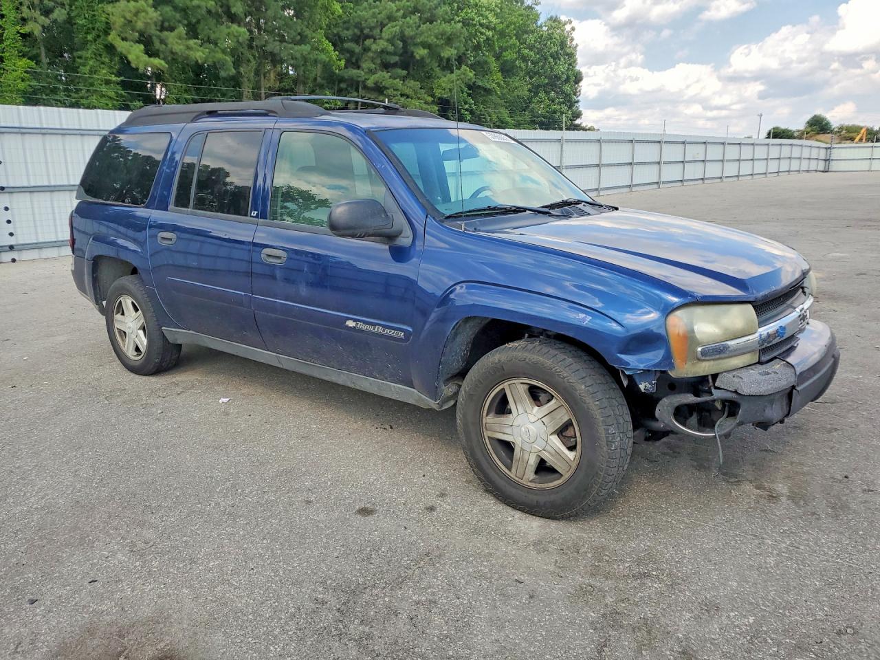 2003 Chevrolet Trailblazer Ext Blue vin: 1GNES16S736144734