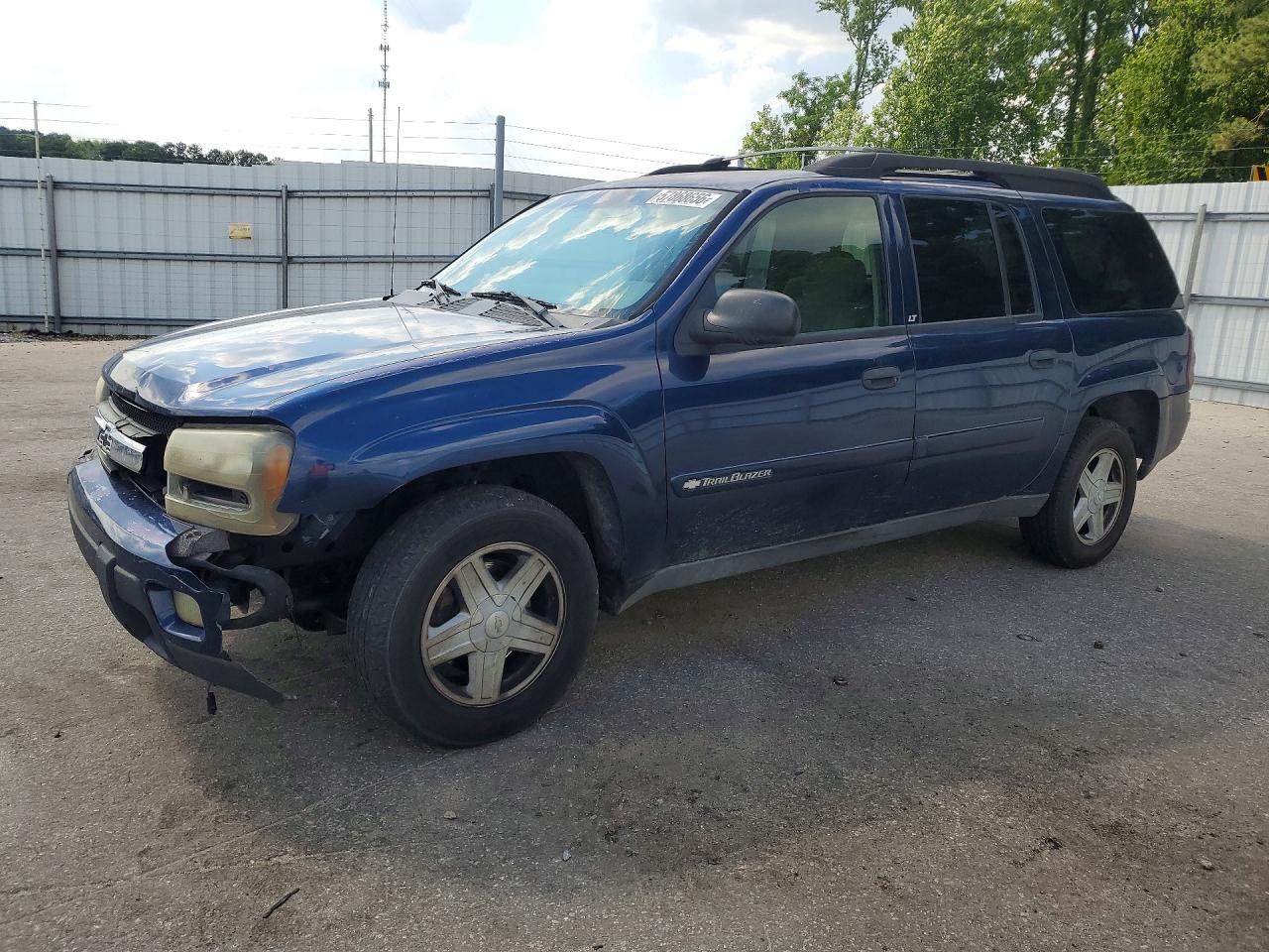 2003 Chevrolet Trailblazer Ext Blue vin: 1GNES16S736144734