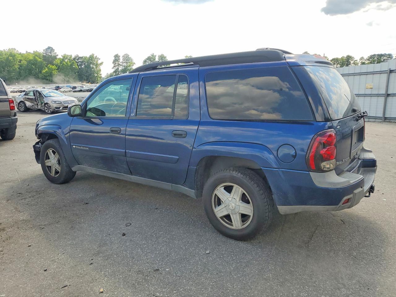 2003 Chevrolet Trailblazer Ext Blue vin: 1GNES16S736144734