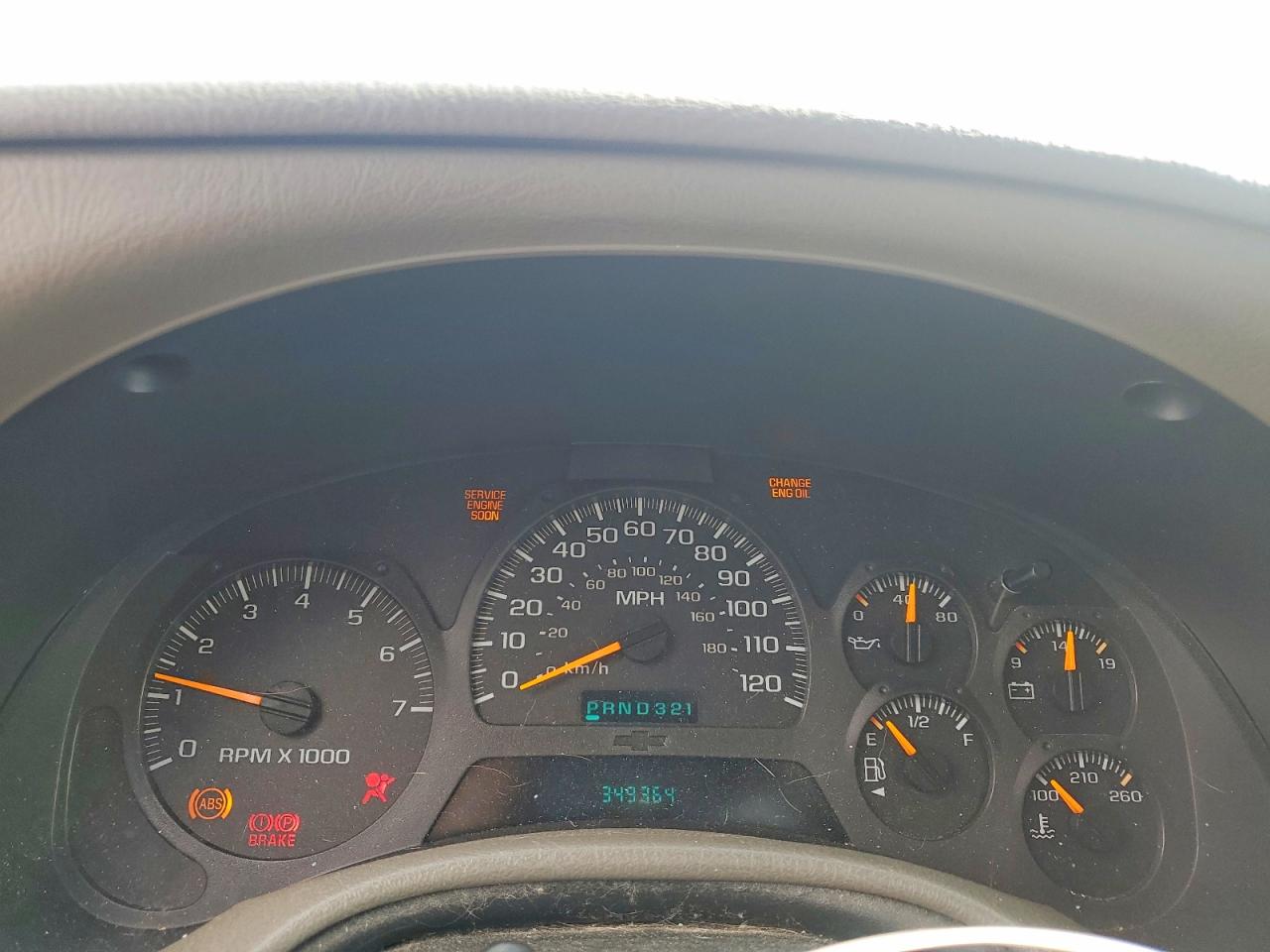 2003 Chevrolet Trailblazer Ext Blue vin: 1GNES16S736144734