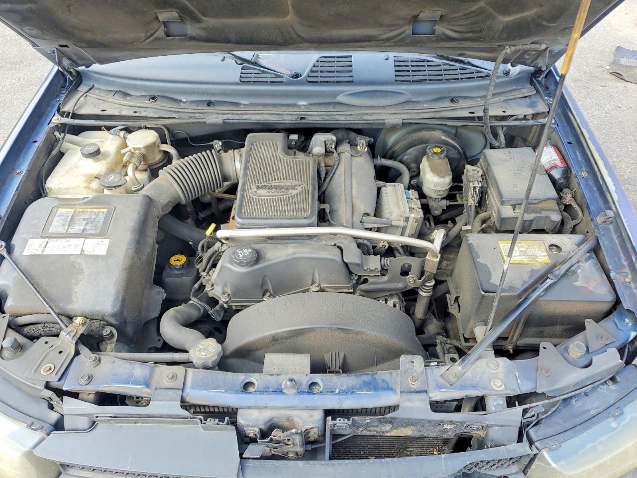 2003 Chevrolet Trailblazer Ext Blue vin: 1GNES16S736144734