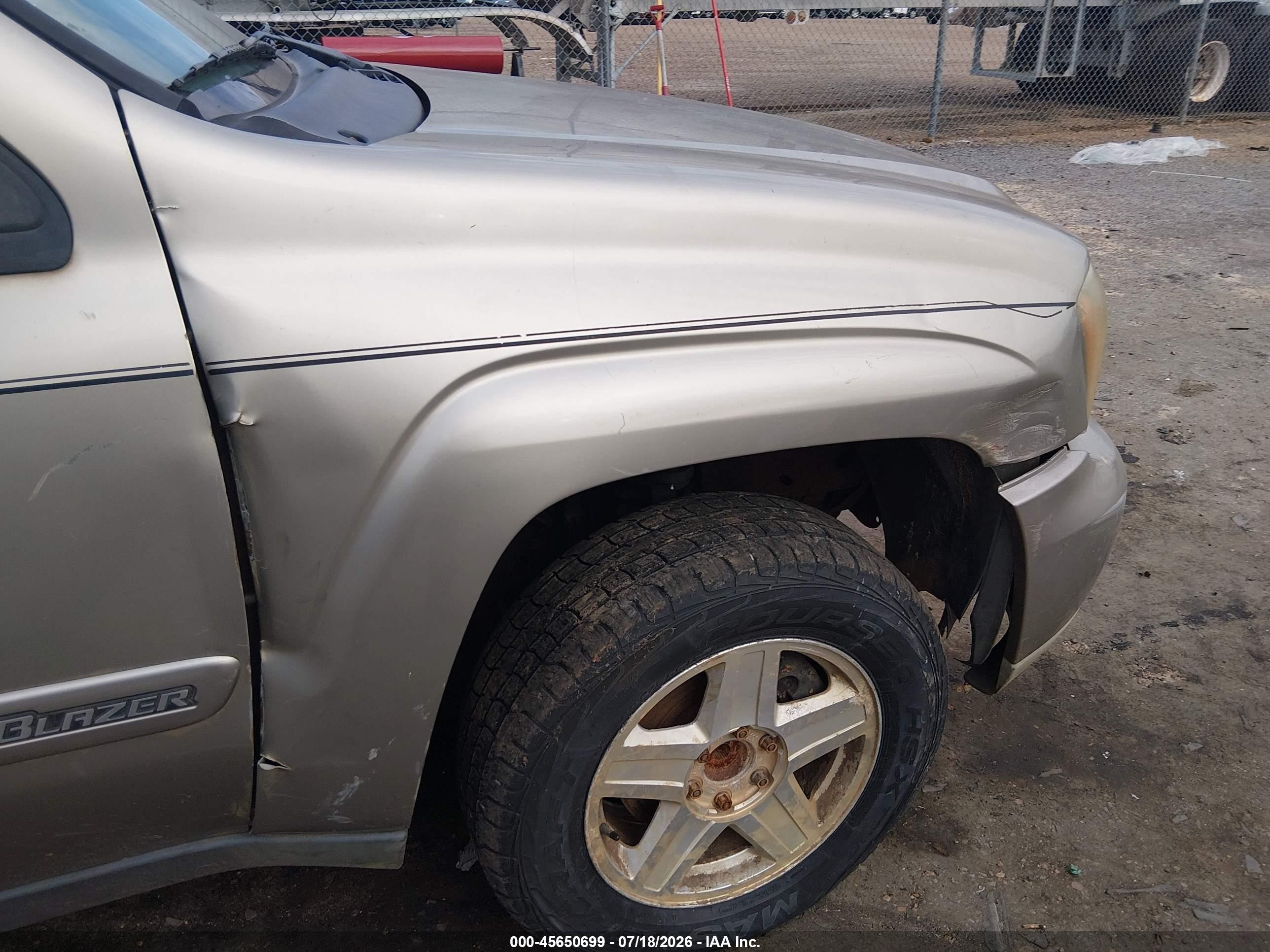 2003 Chevrolet Trailblazer Ext Lt Gold vin: 1GNES16S736221327