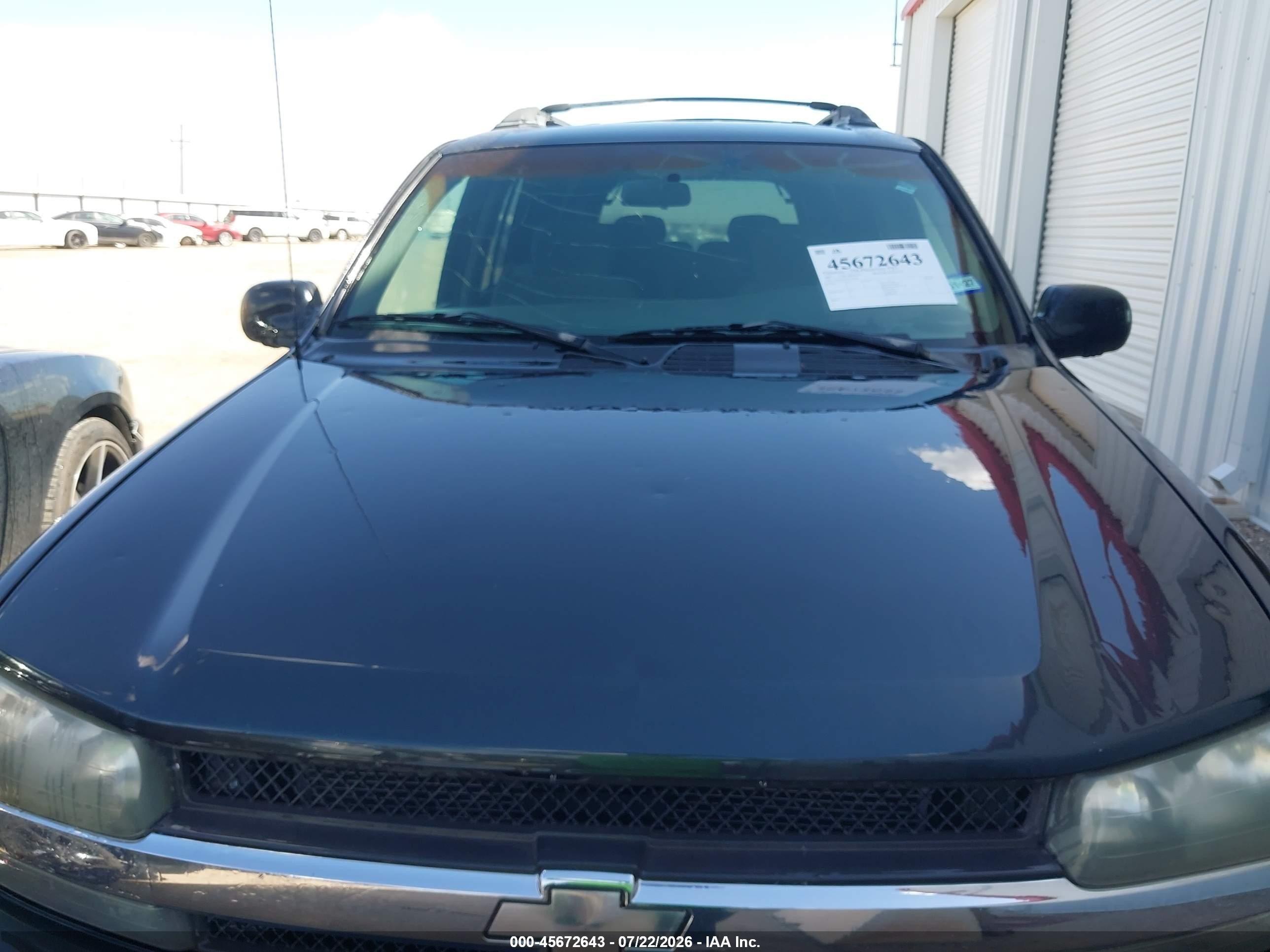 2003 Chevrolet Trailblazer Ext Lt Black vin: 1GNES16S736237396